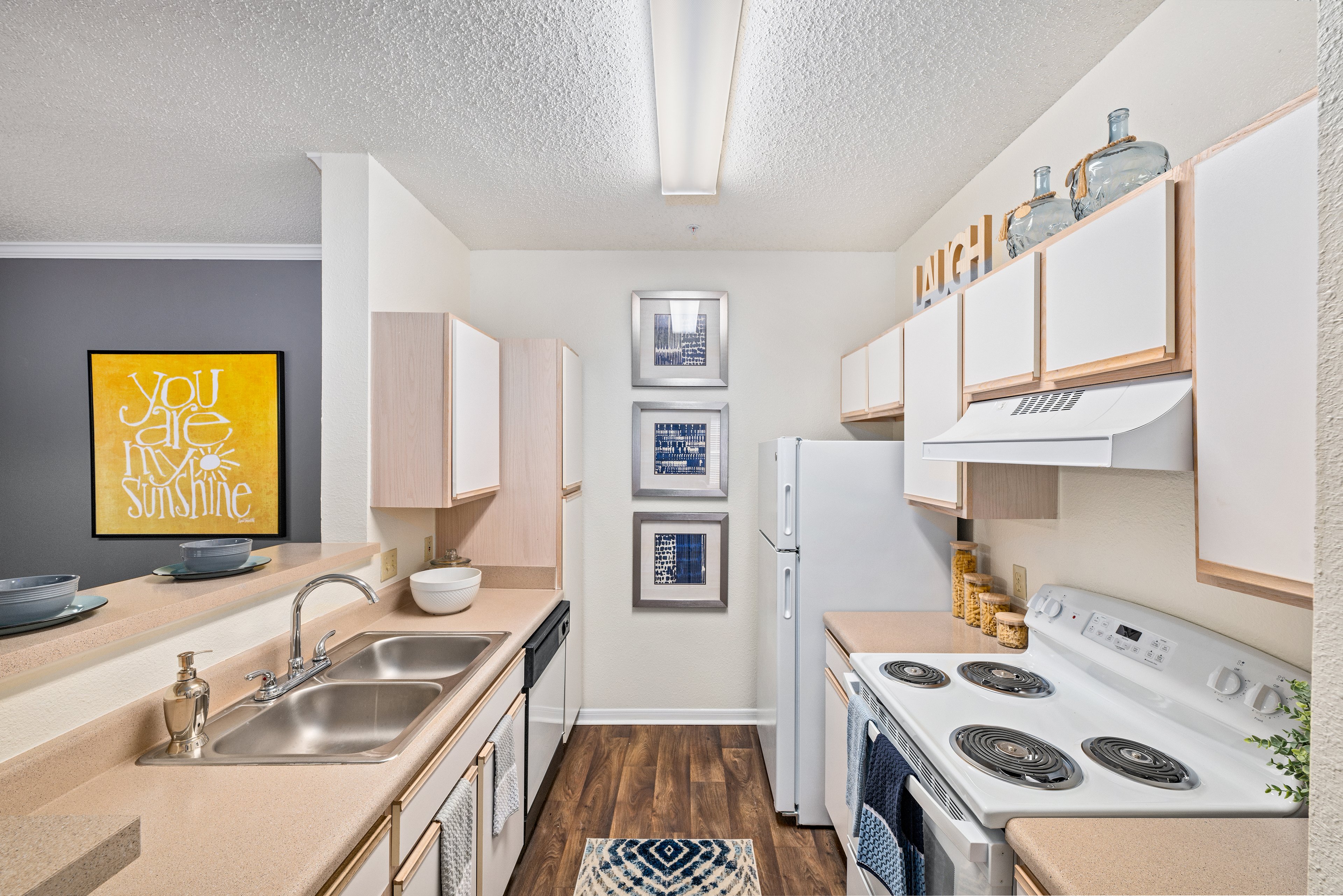 Kitchen at MAA Crabtree luxury apartment homes in Raleigh, NC