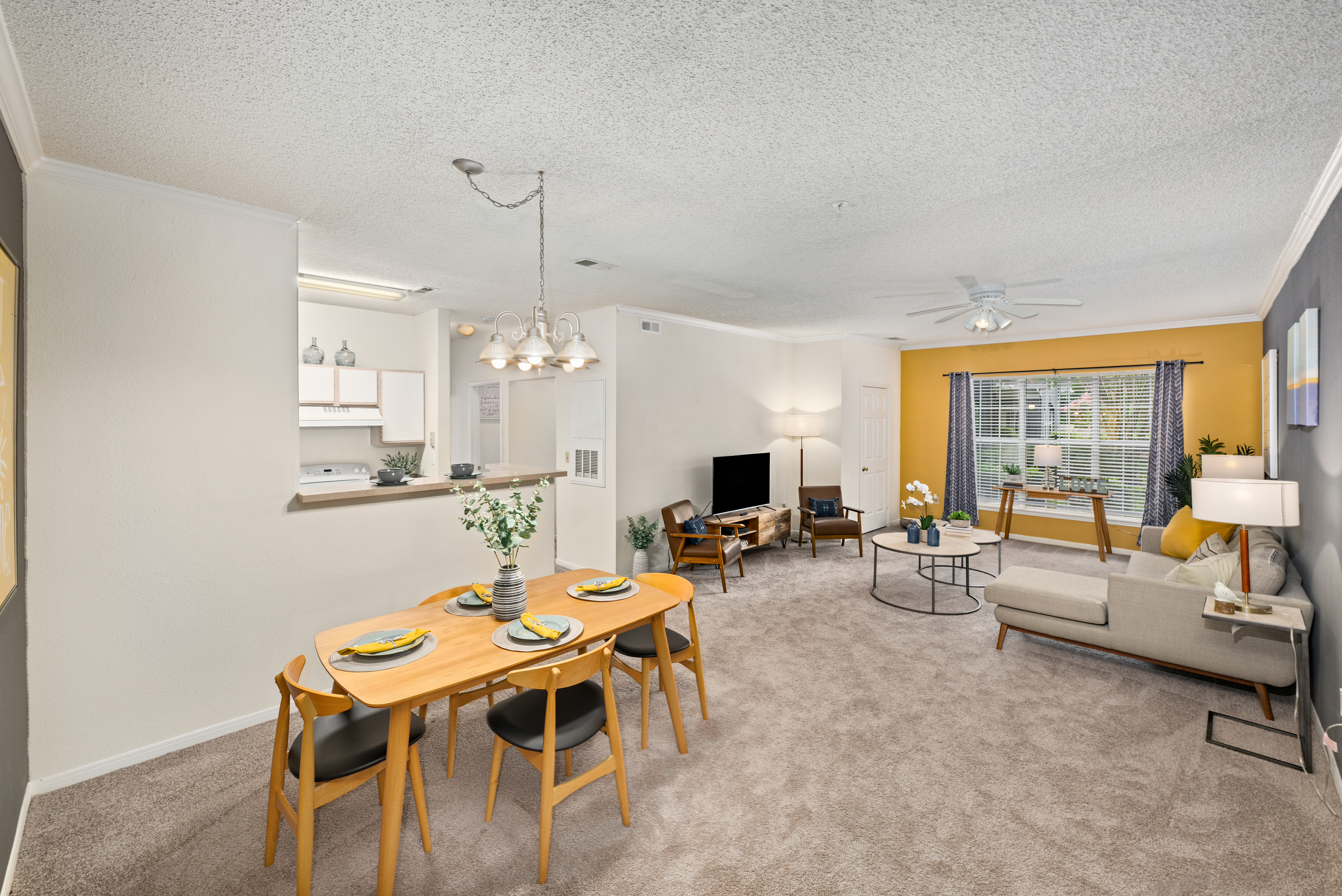 Model at MAA Crabtree luxury apartment homes in Raleigh, NC