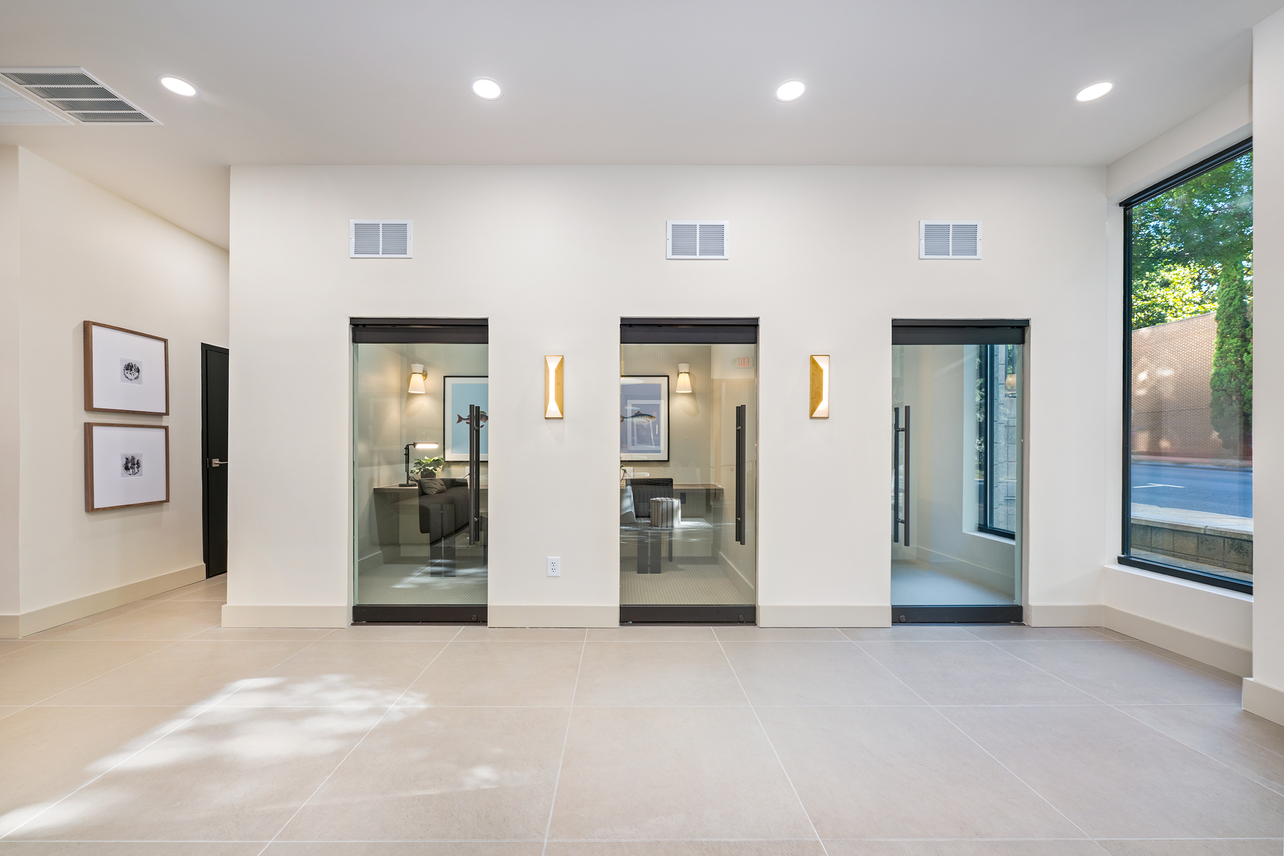 Work spaces at MAA Hue luxury apartment homes in Raleigh, NC