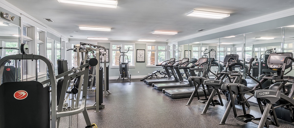 Fitness Center at MAA Trinity luxury apartment homes in Raleigh, NC