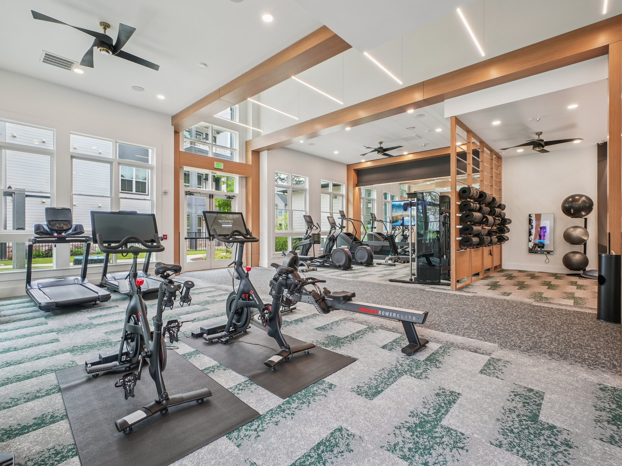 Fitness Center at MAA Vale luxury apartment homes in Raleigh, NC
