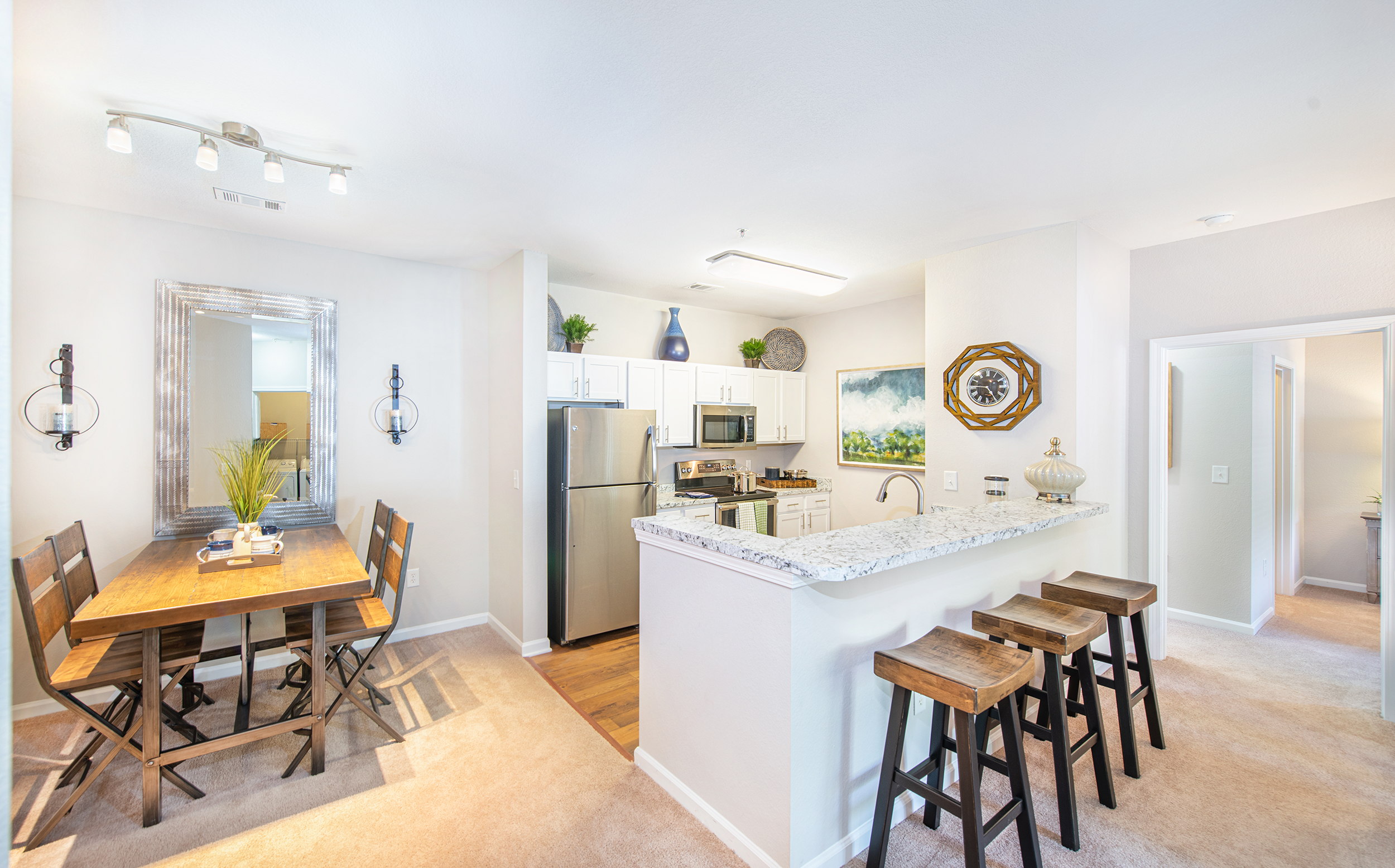 Kitchen 2 at MAA Commerce Park luxury apartment homes in Charleston, SC