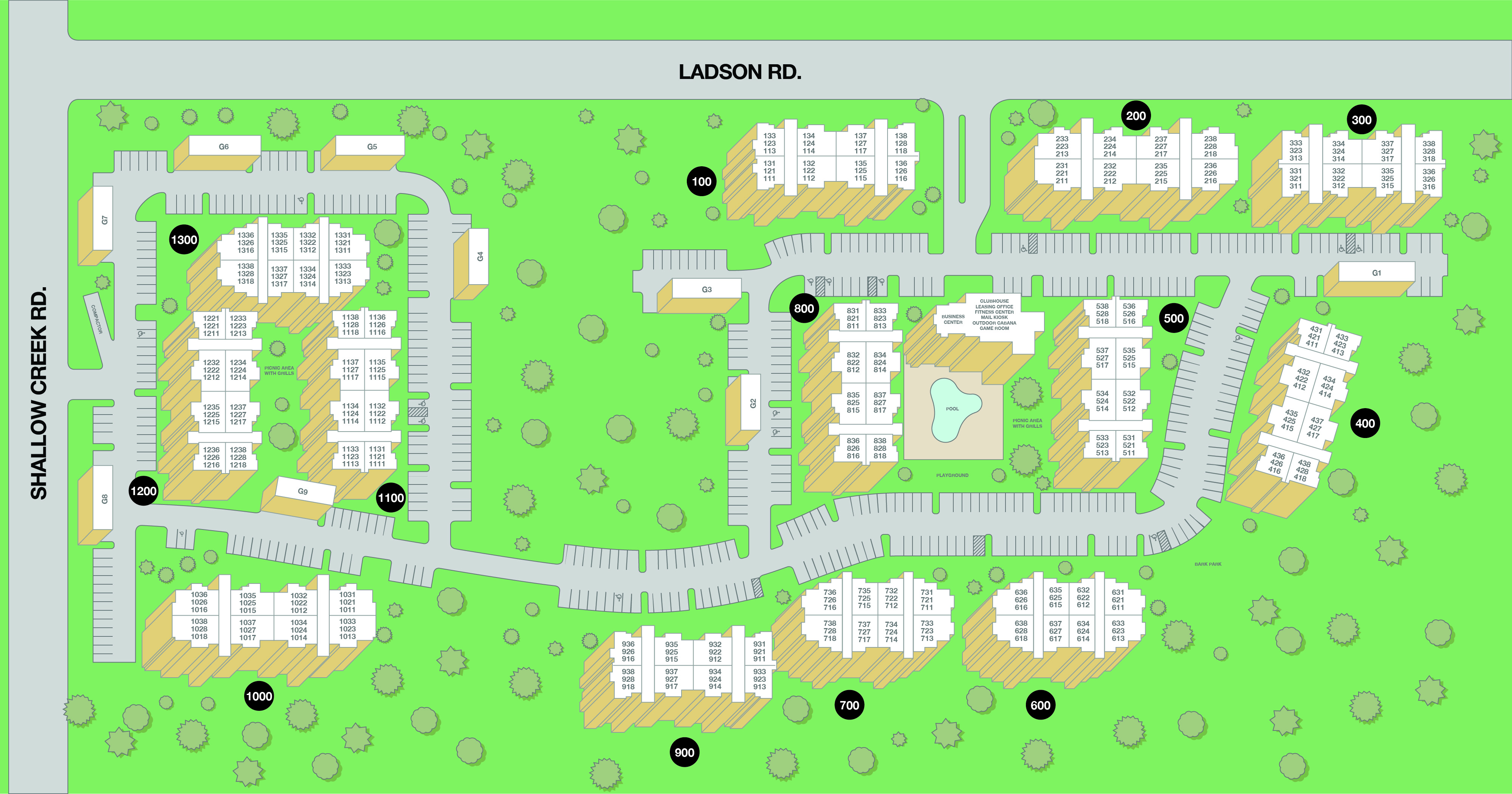 MAA Commerce Park- Sitemap