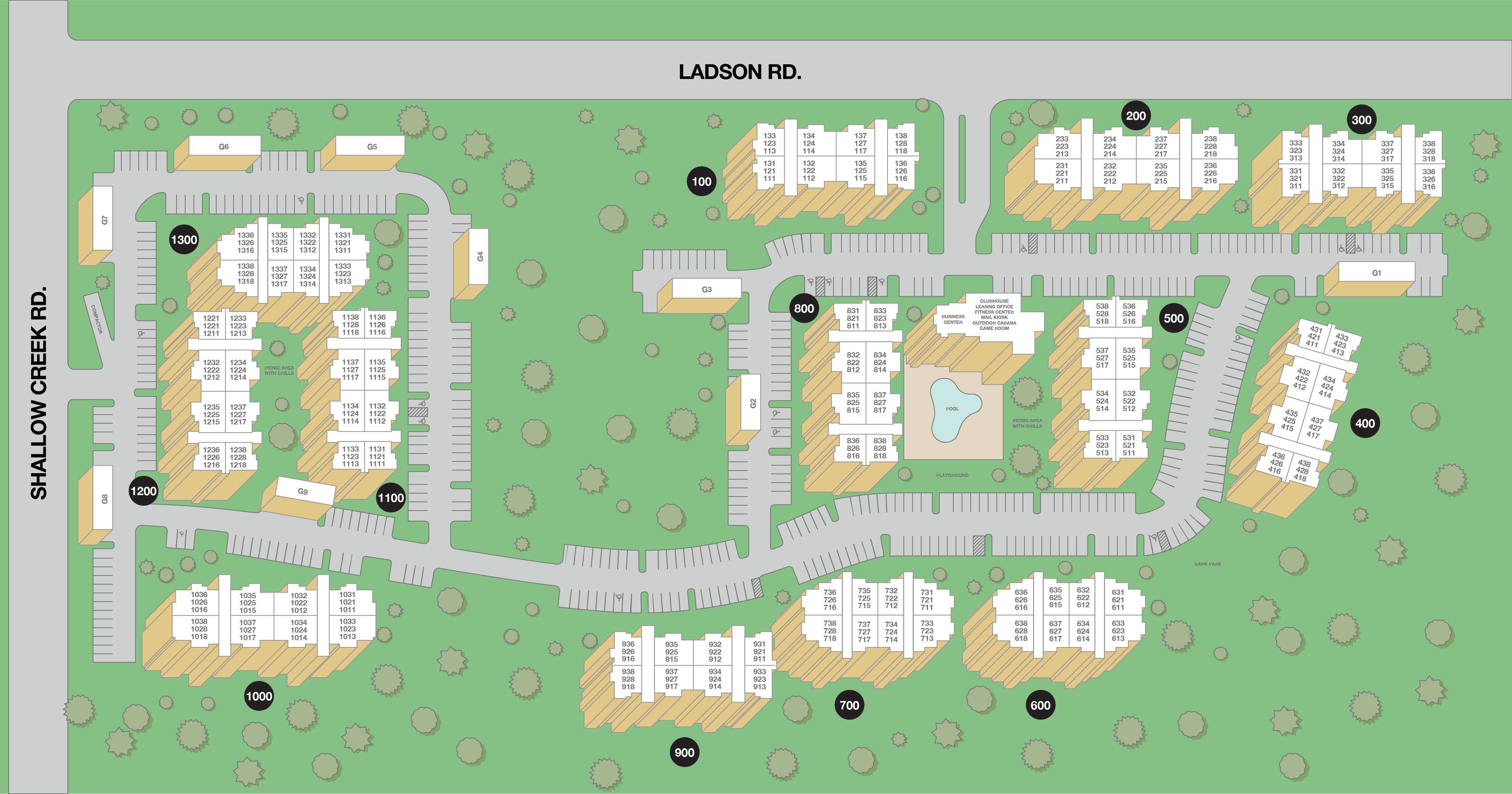MAA Commerce Park- Sitemap