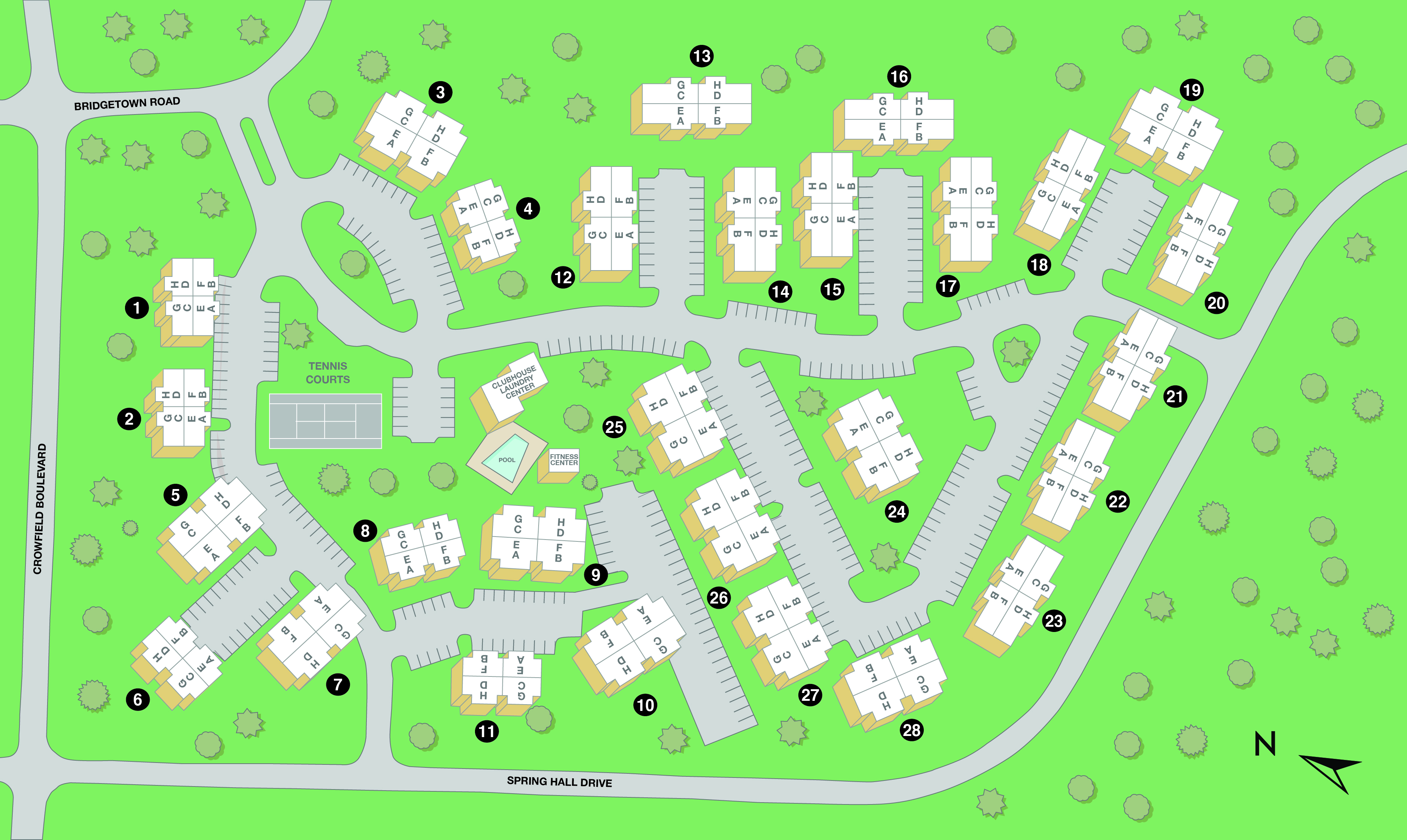 MAA Crowfield Property Sitemap
