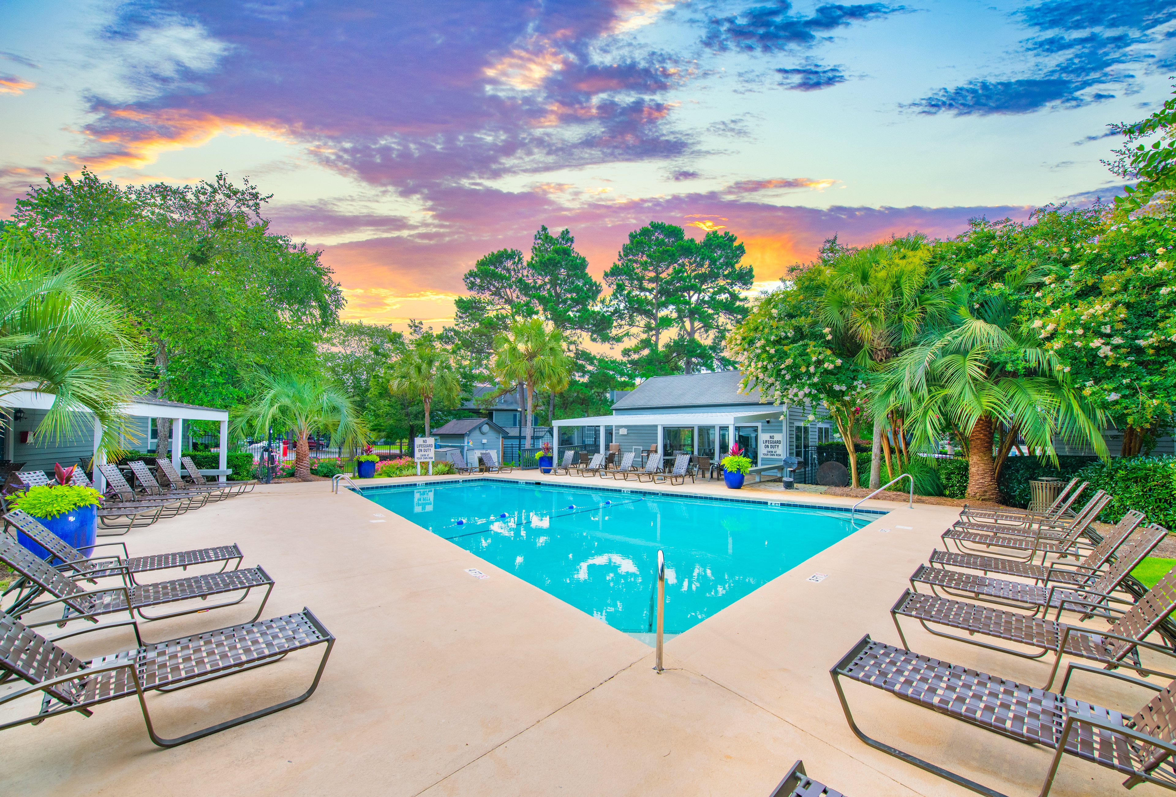 Pool at MAA Crowfield luxury apartment homes in Goose Creek, SC
