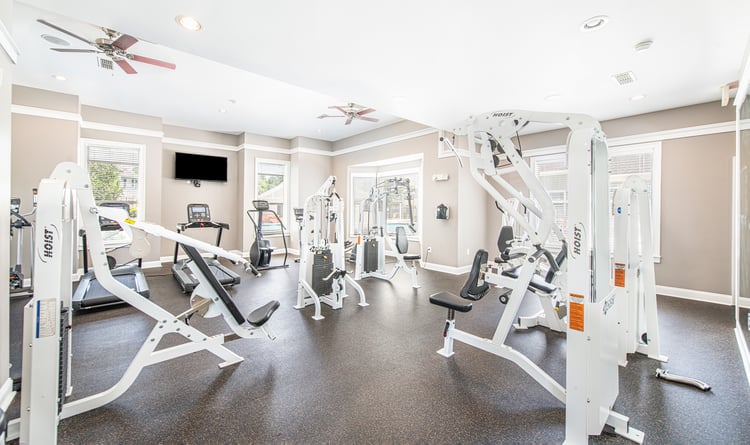 Fitness Center at MAA Farm Springs luxury apartment homes in Summerville, SC
