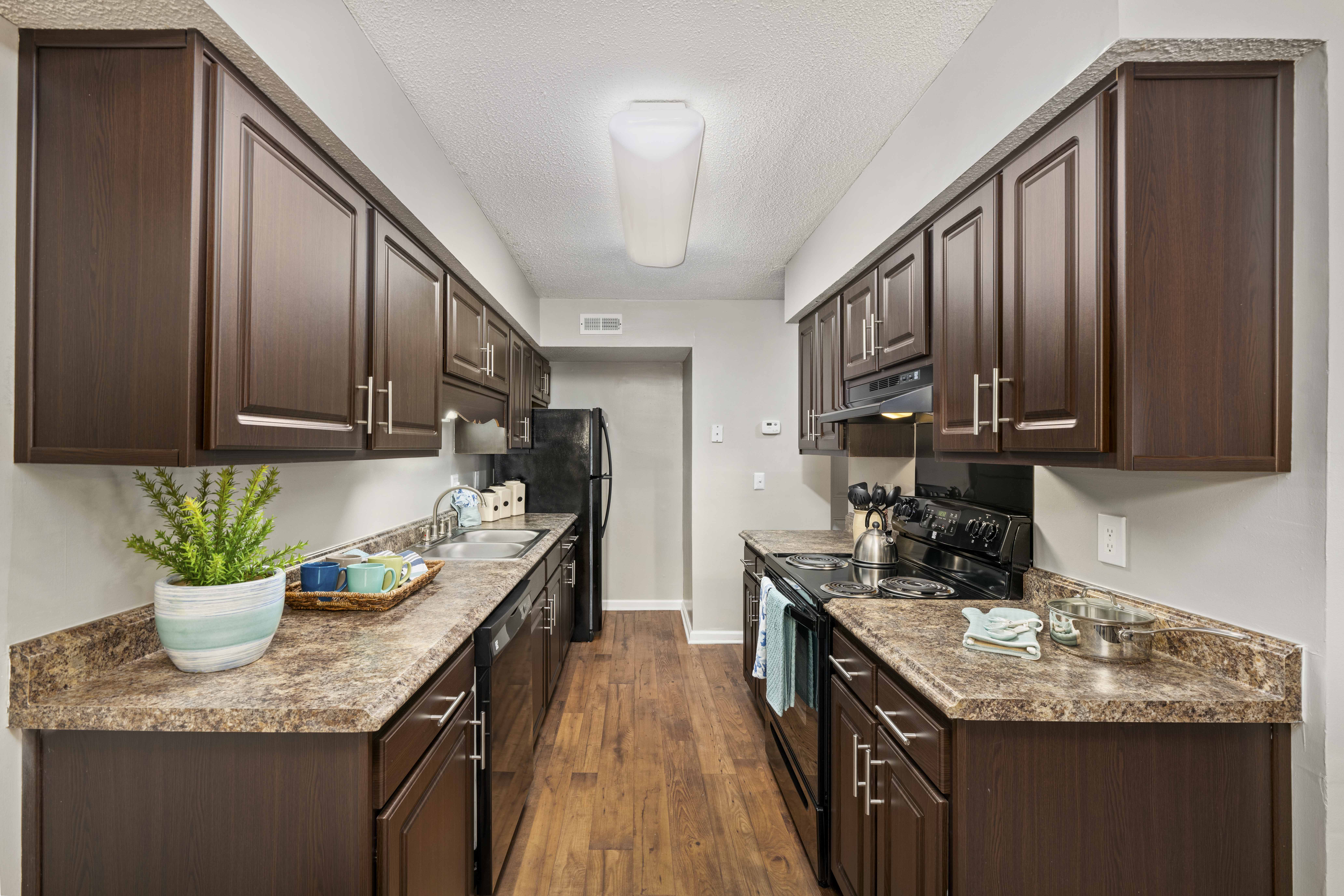 Kitchen at MAA Waters Edge luxury apartment homes in Summerville, SC