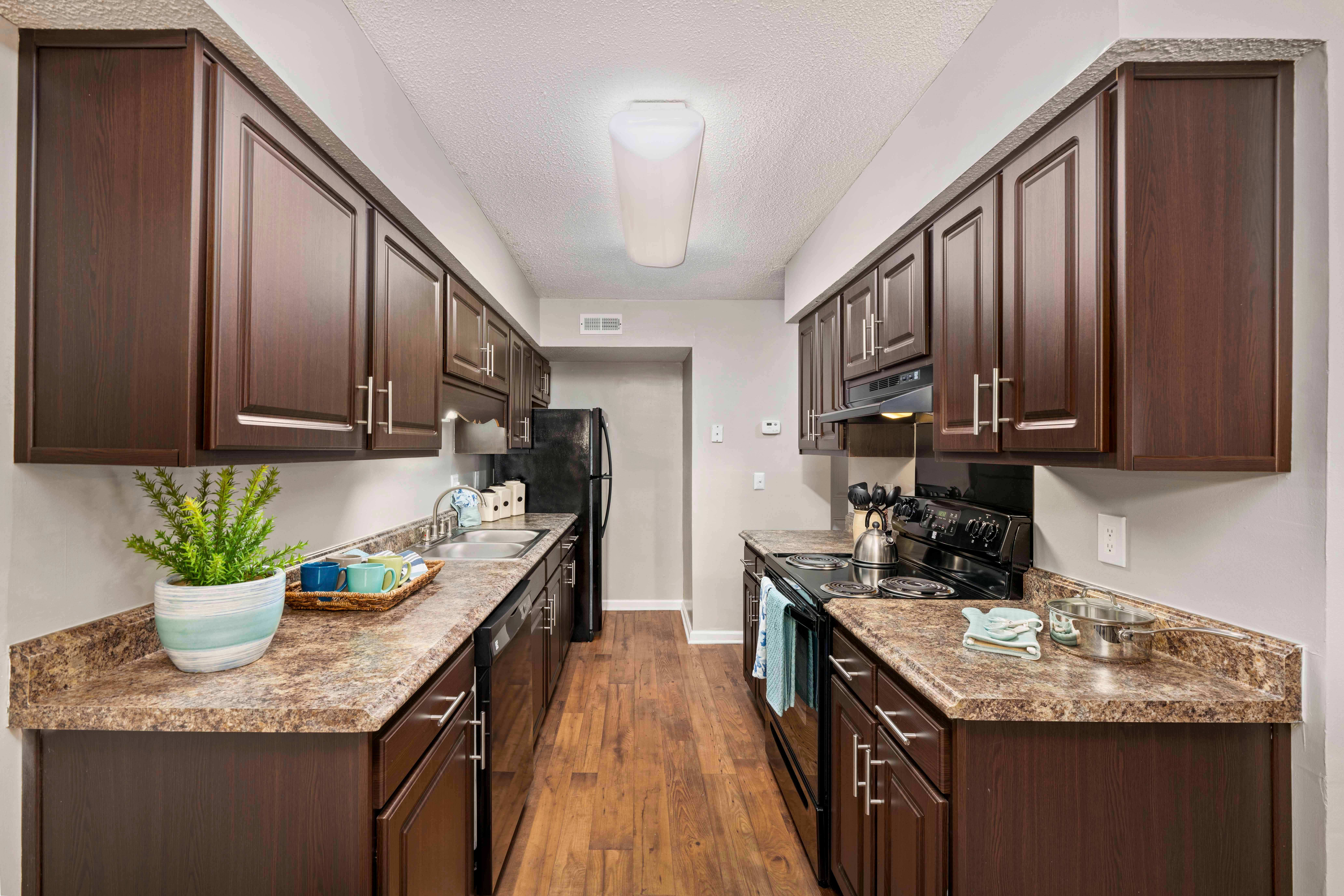 Kitchen at MAA Waters Edge luxury apartment homes in Summerville, SC