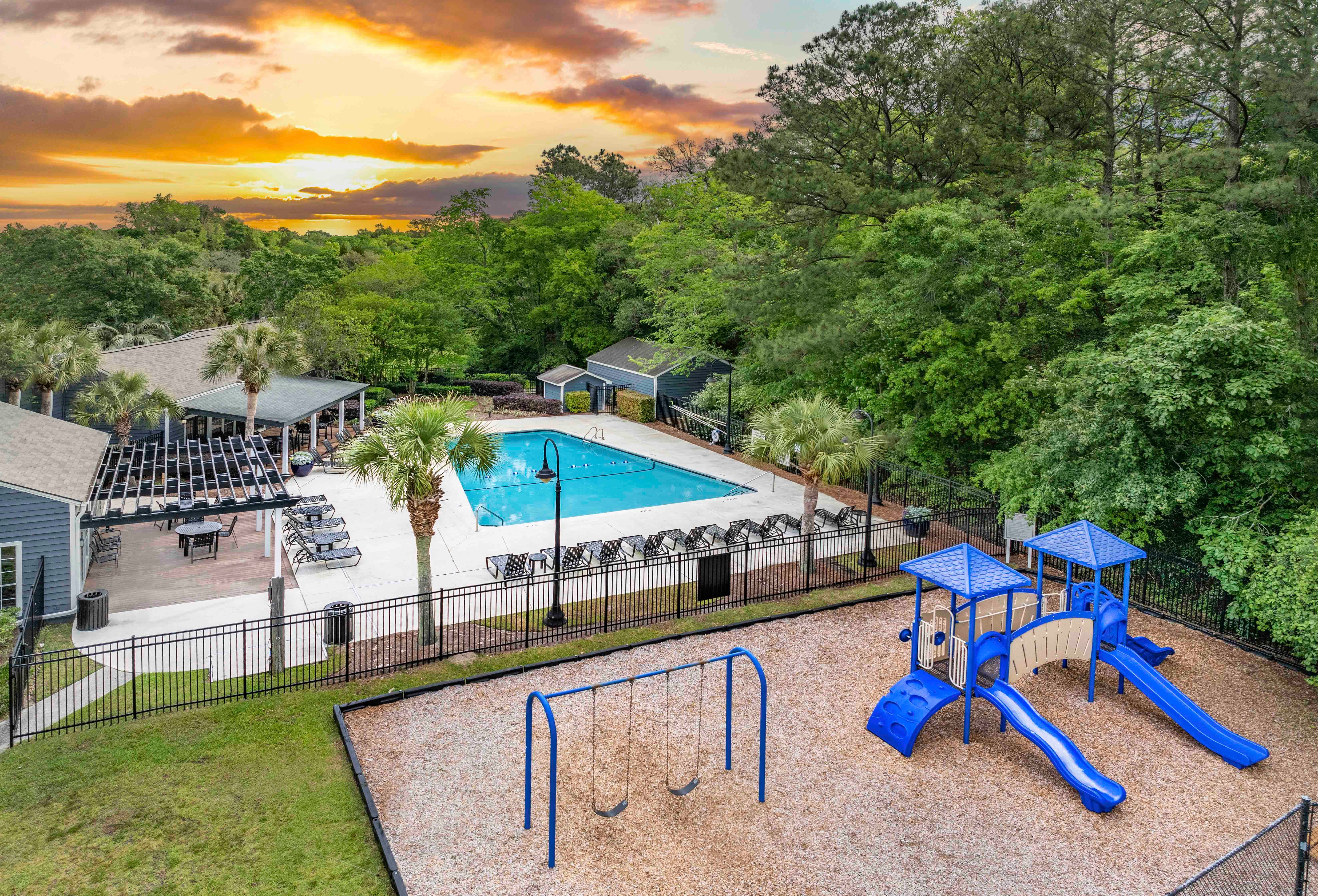 Outdoors at MAA Waters Edge luxury apartment homes in Summerville, SC