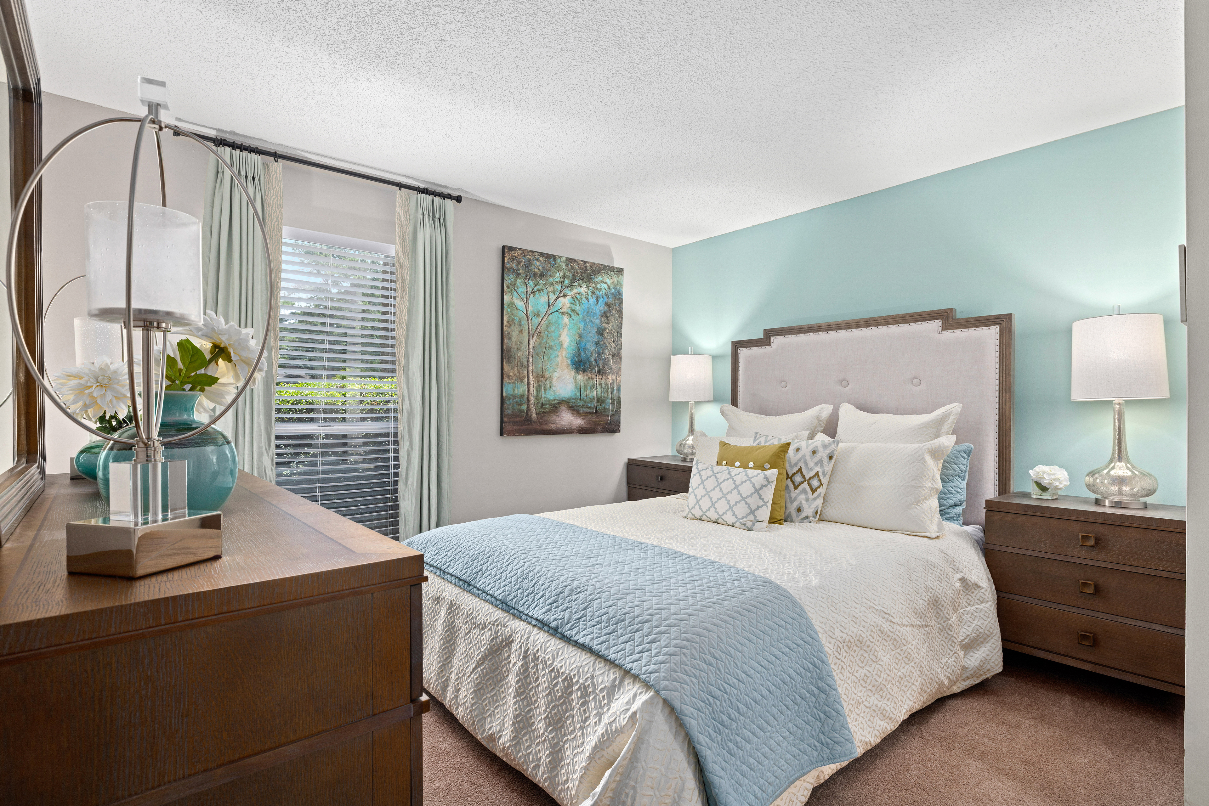 Model - Bedroom  -  at MAA Westchase luxury apartment homes in Charleston, SC