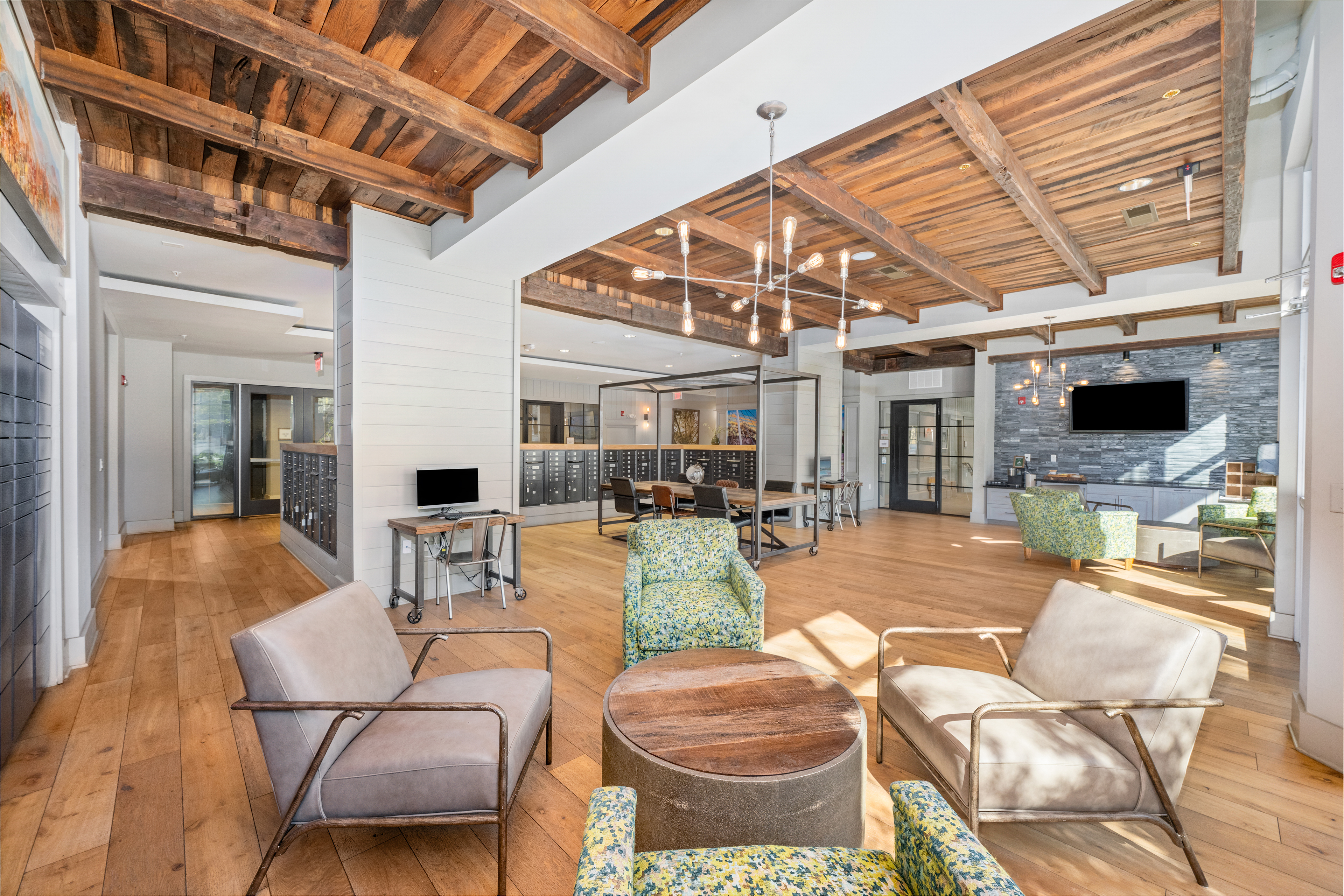 Clubhouse at MAA Greene luxury apartment homes in Greenville, SC