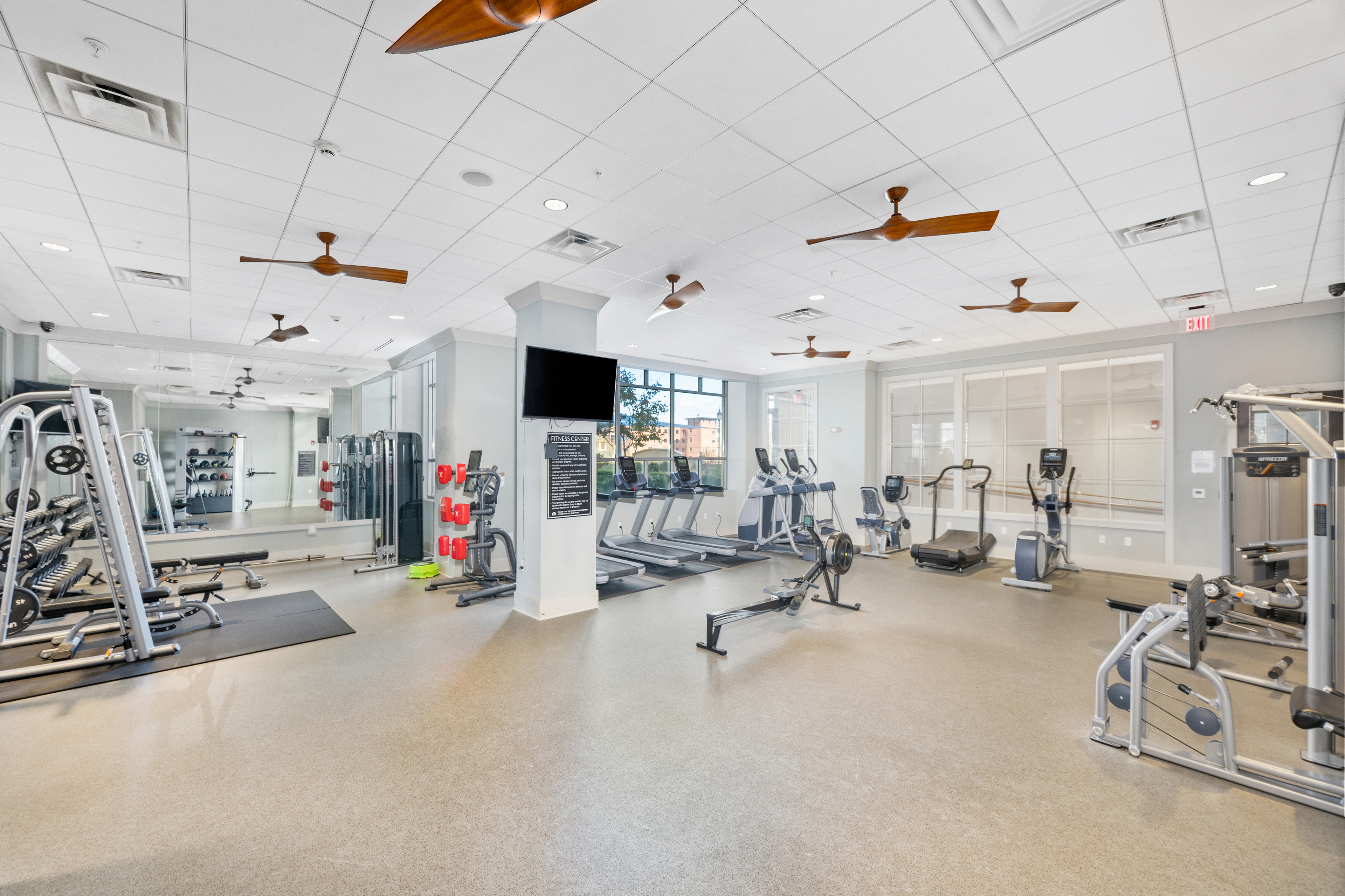 Fitness at MAA Greene luxury apartment homes in Greenville, SC