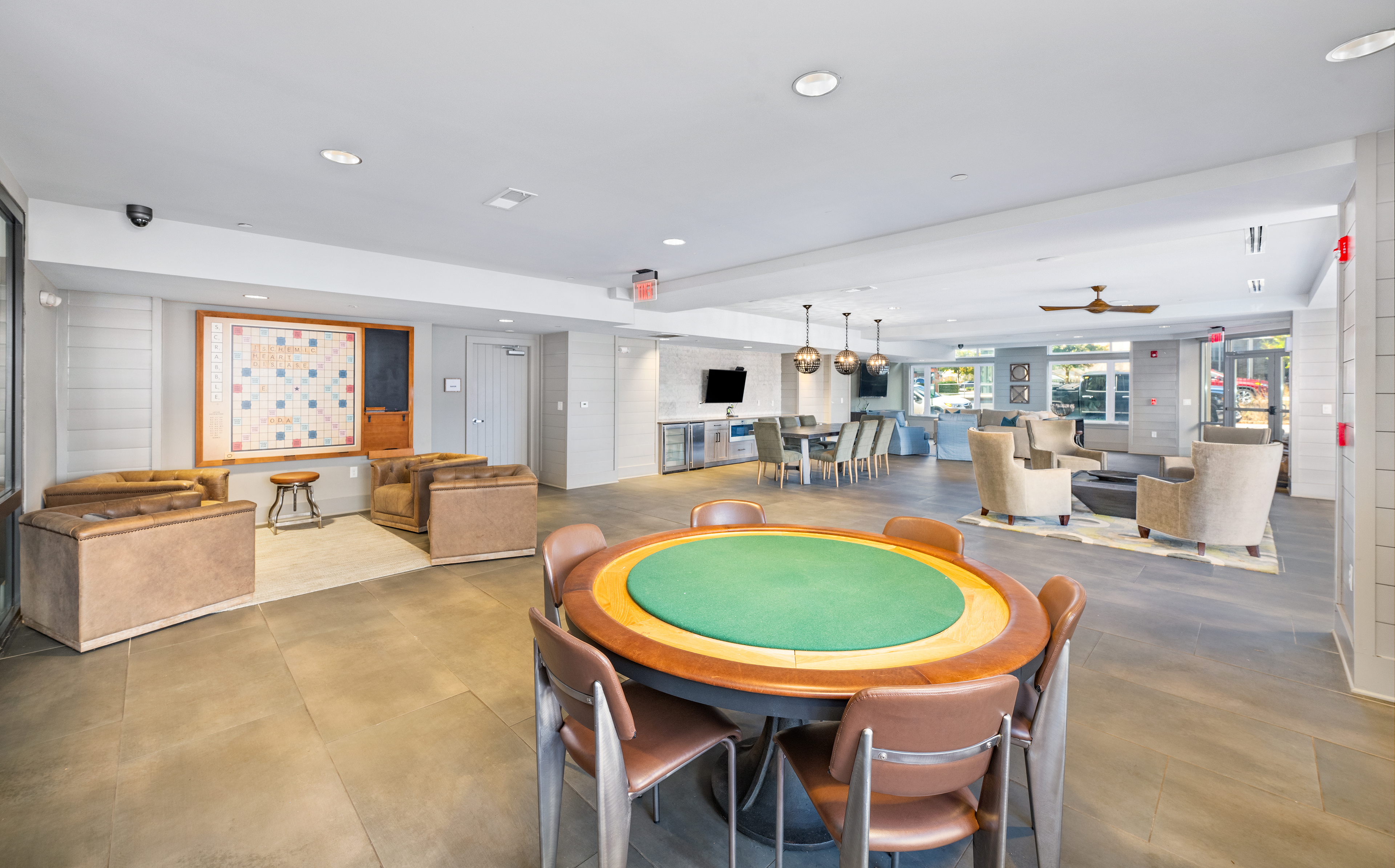 Lounge at MAA Greene luxury apartment homes in Greenville, SC