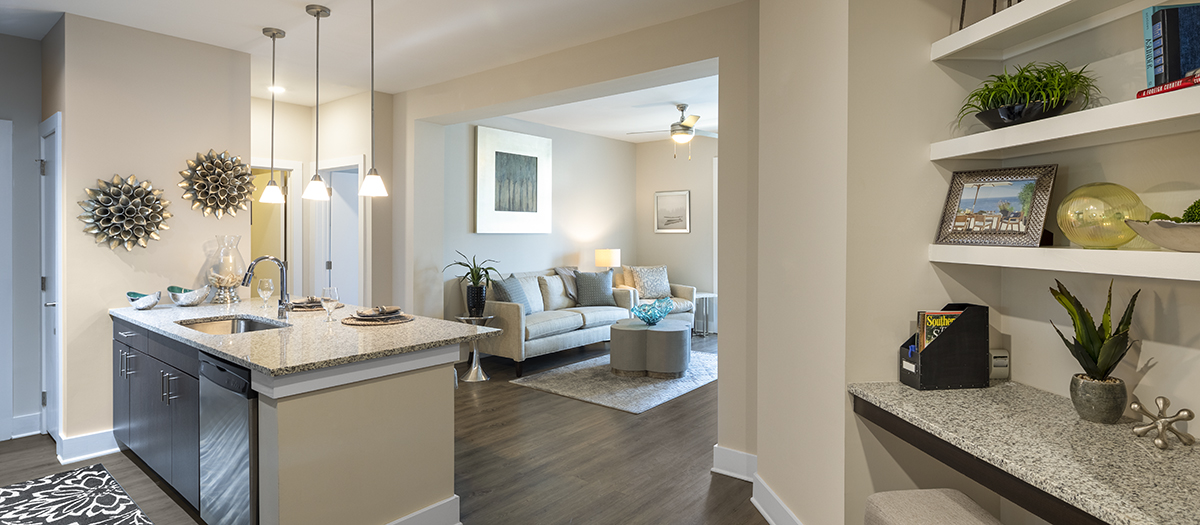 Model Unit Entrance at MAA Innovation luxury apartment homes in Greenville, SC