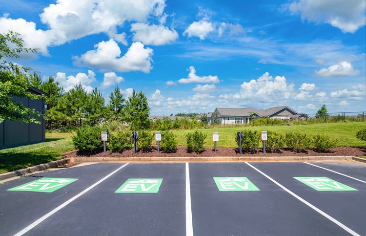 EV Charging at MAA Innovation in Greenville, SC