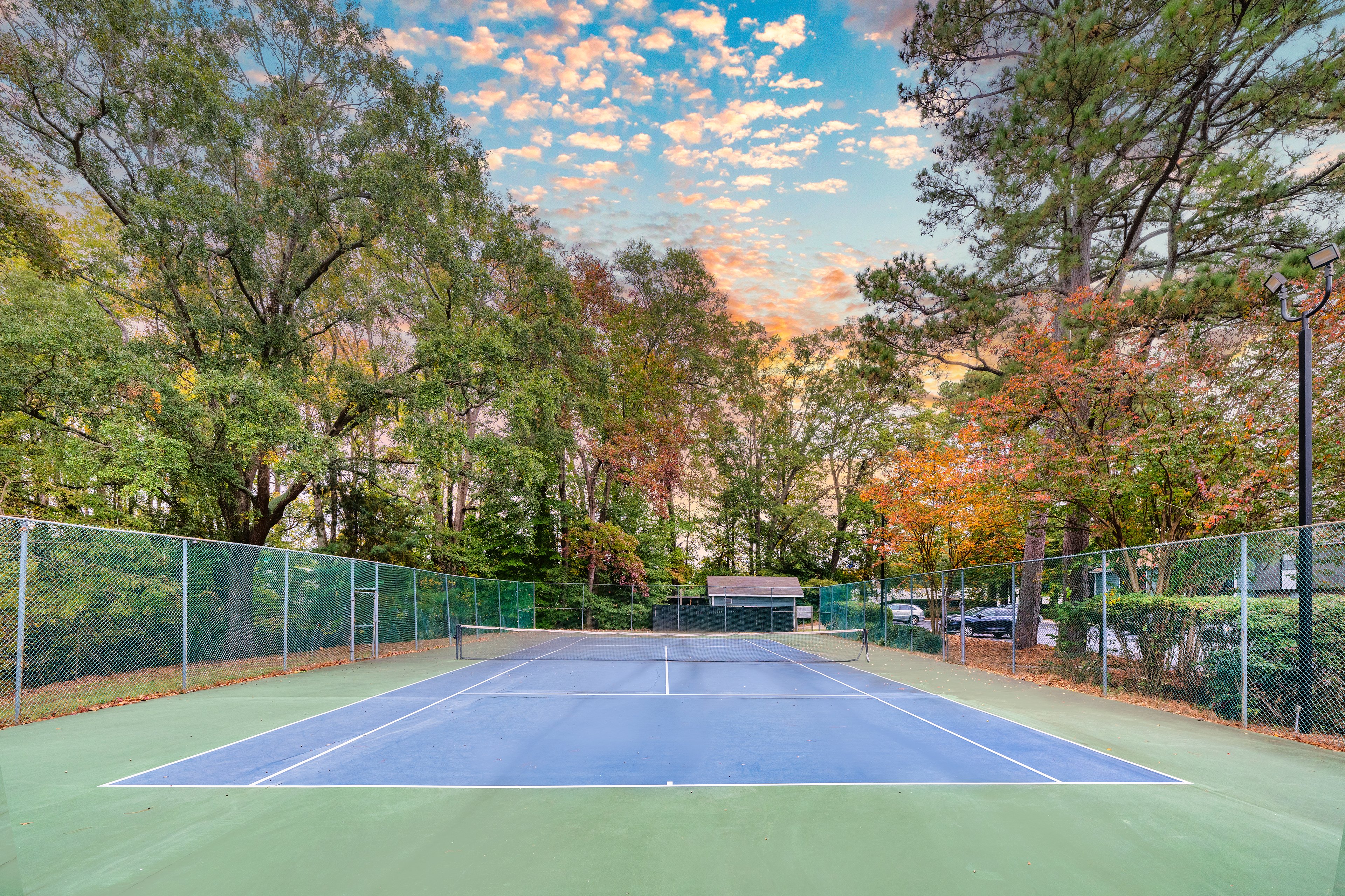 Tennis at MAA Spring Creek luxury apartment homes in Simpsonville, SC