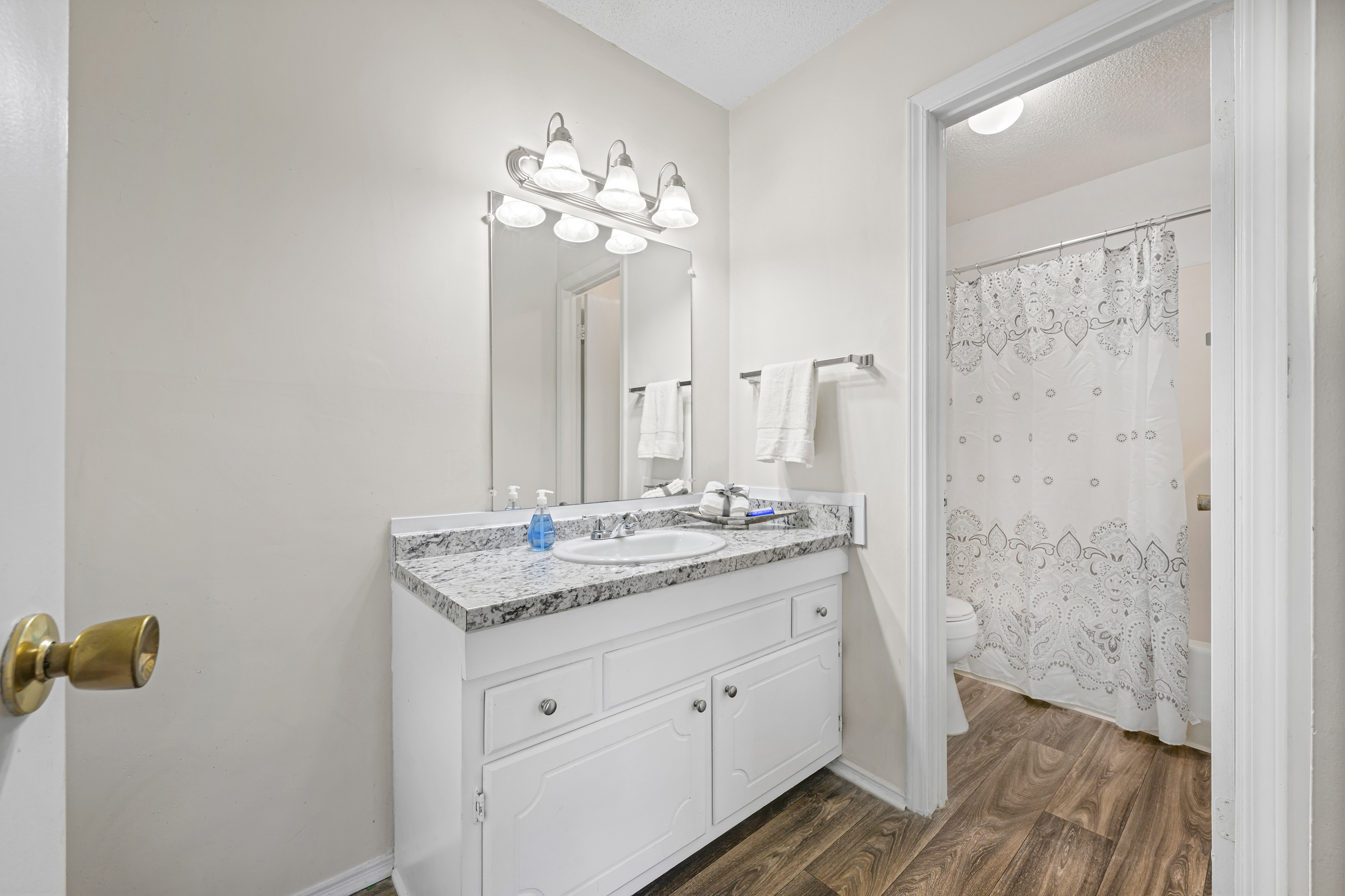 Model - Bathroom -  at MAA Tanglewood luxury apartment homes in Greenville, SC