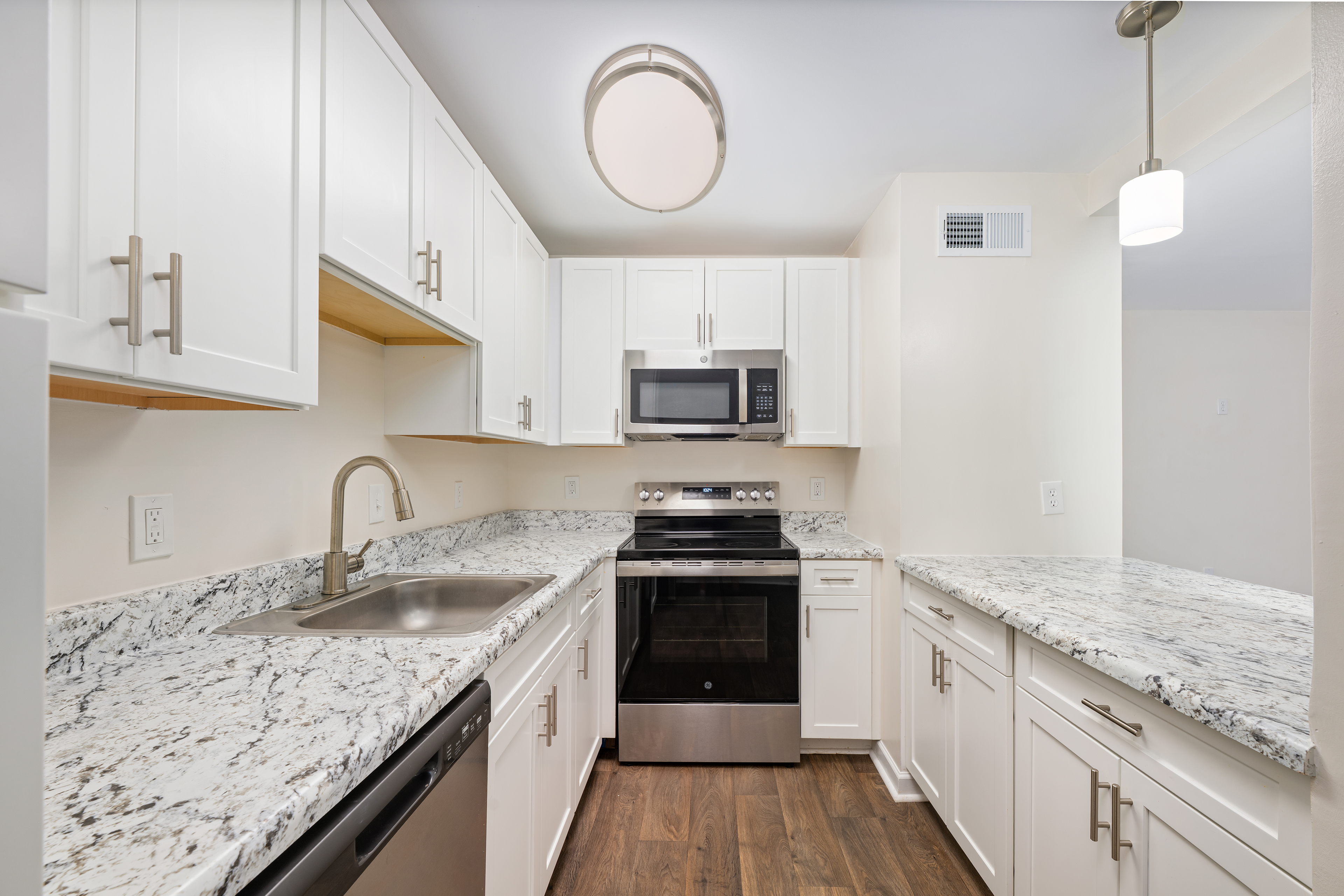 Model - Kitchen -  at MAA Tanglewood luxury apartment homes in Greenville, SC