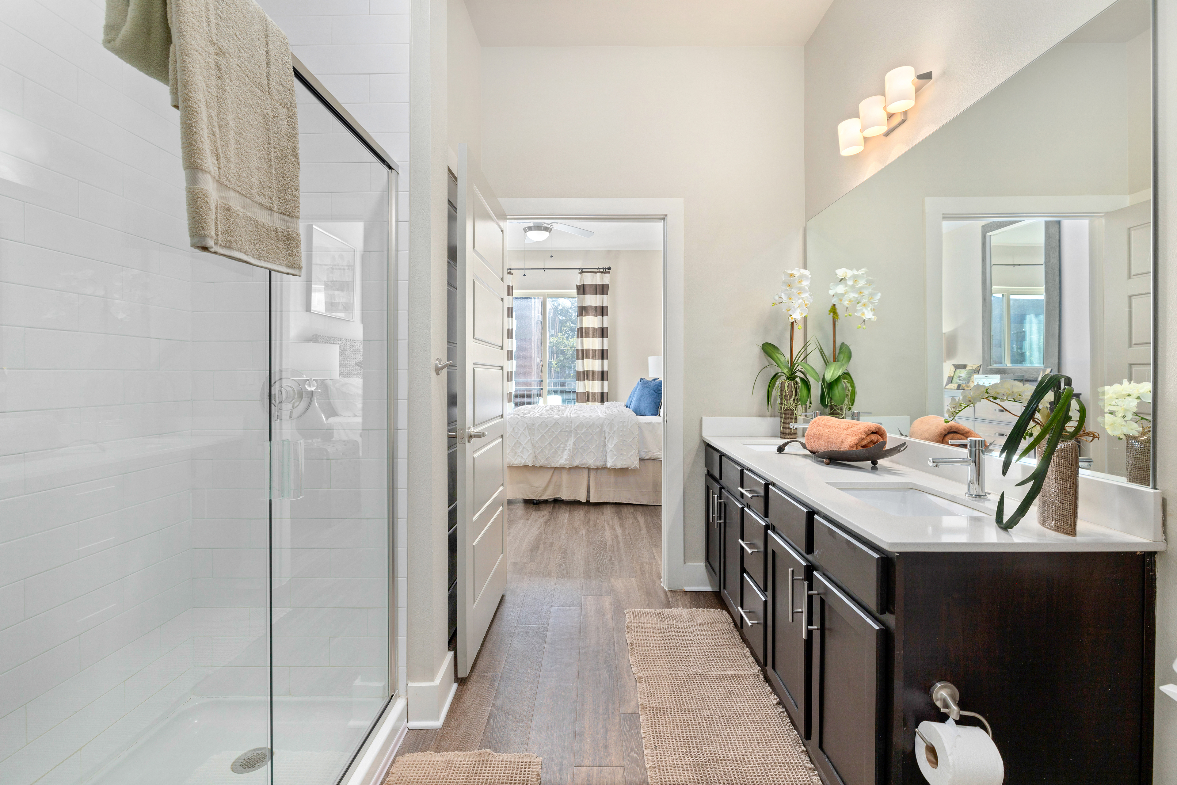 Model - Bathroom -  at MAA Acklen luxury apartment homes in Nashville, TN