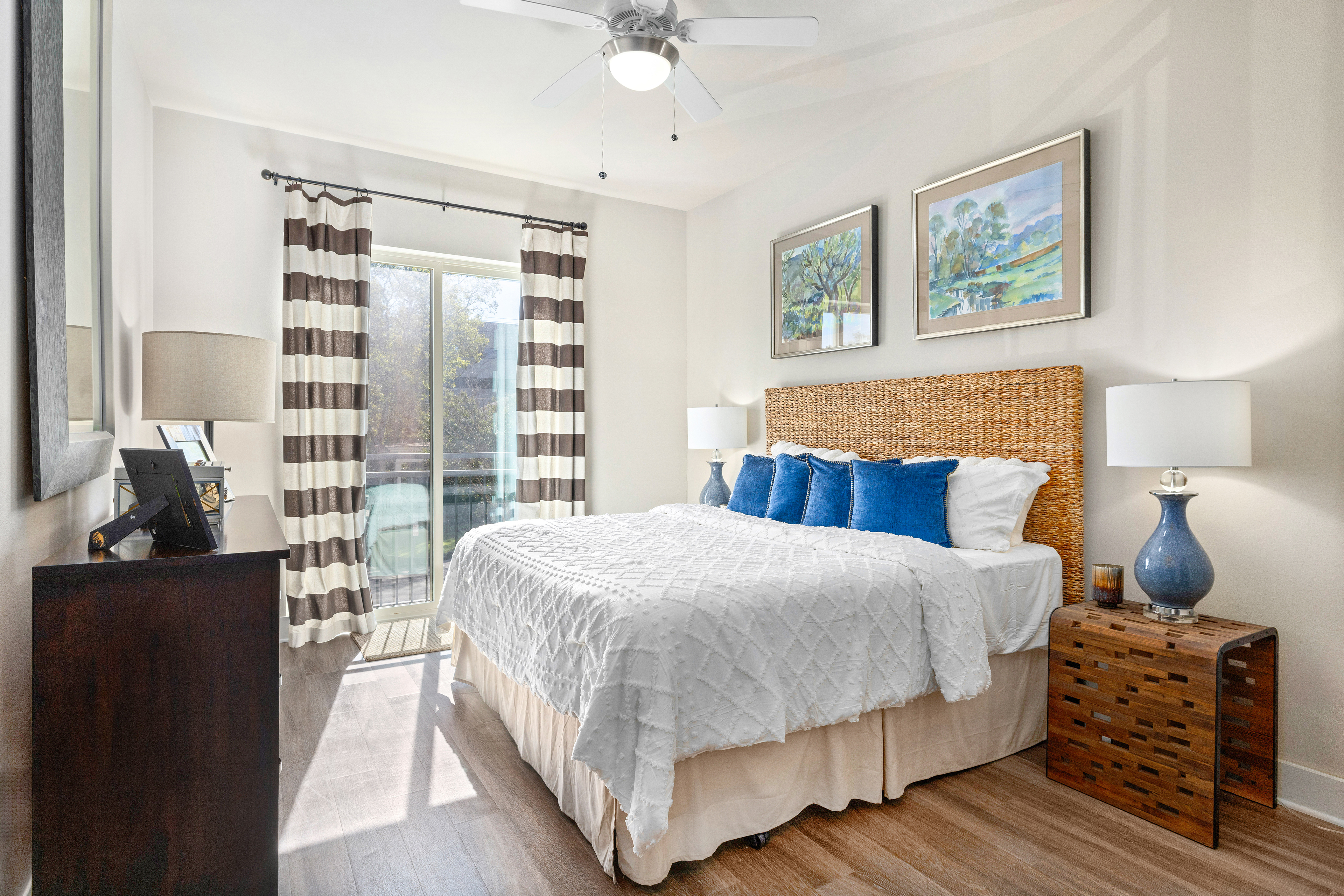 Model - Bedroom -  at MAA Acklen luxury apartment homes in Nashville, TN