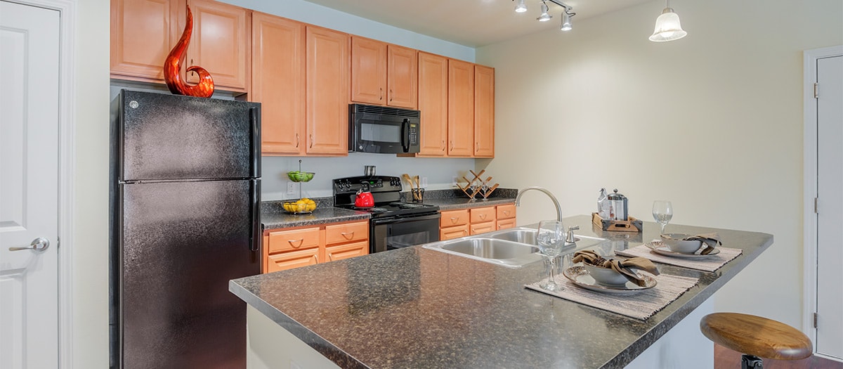 Kitchen 2 at MAA Bellevue luxury apartment homes in Nashville, TN