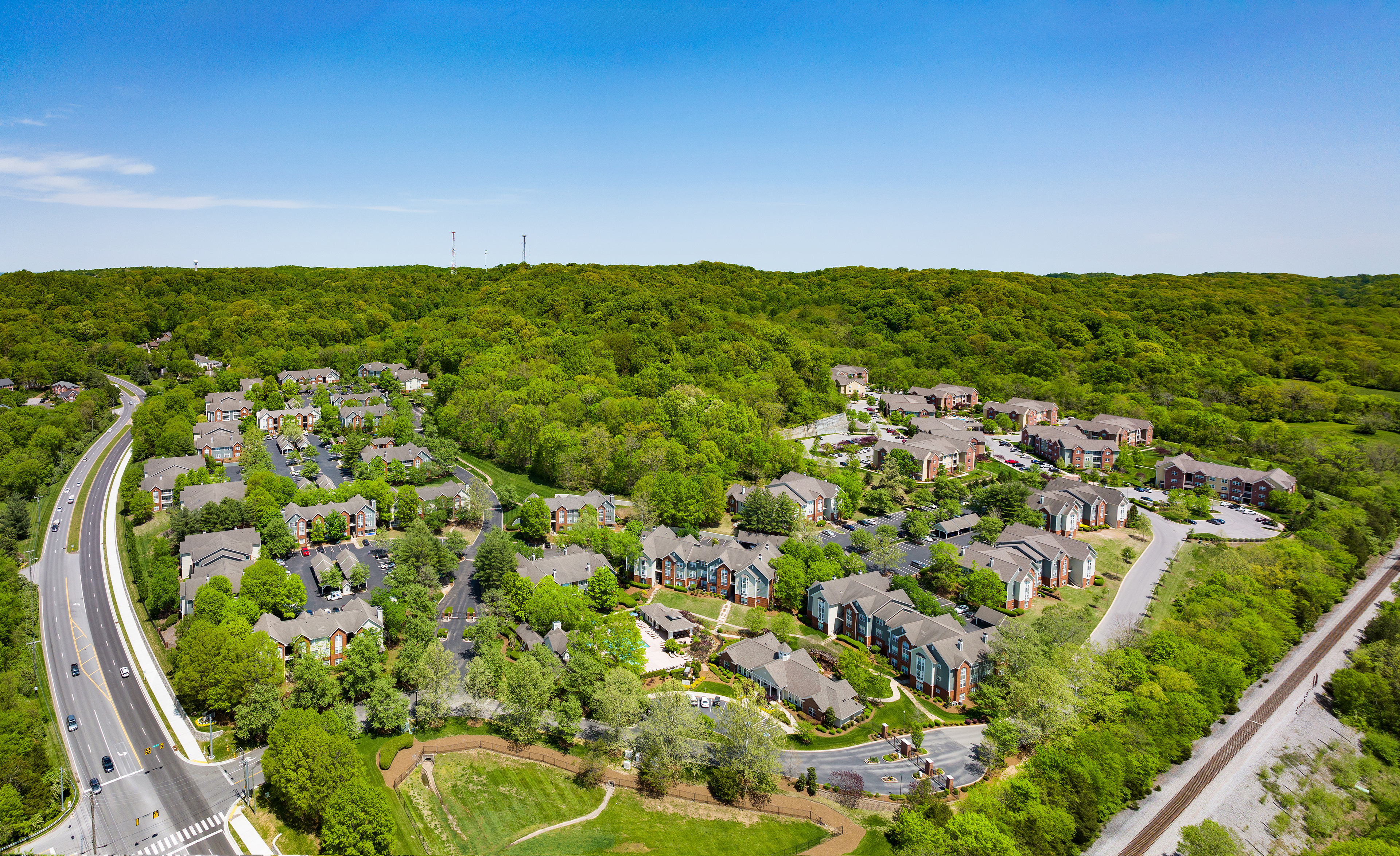 Property Aerial at MAA Bellevue in Nashville, TN