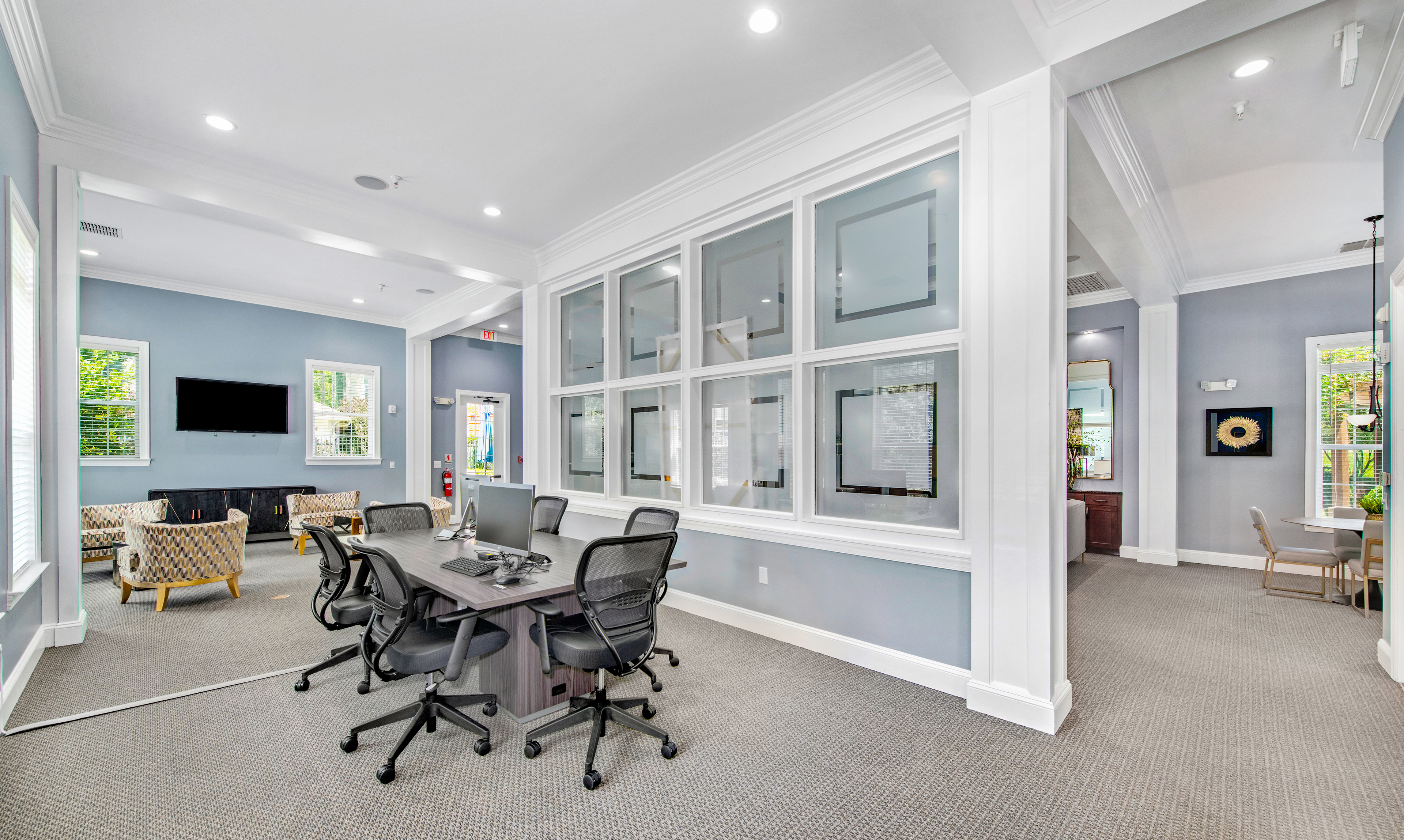 Clubhouse at MAA Bellevue luxury apartment homes in Nashville, TN