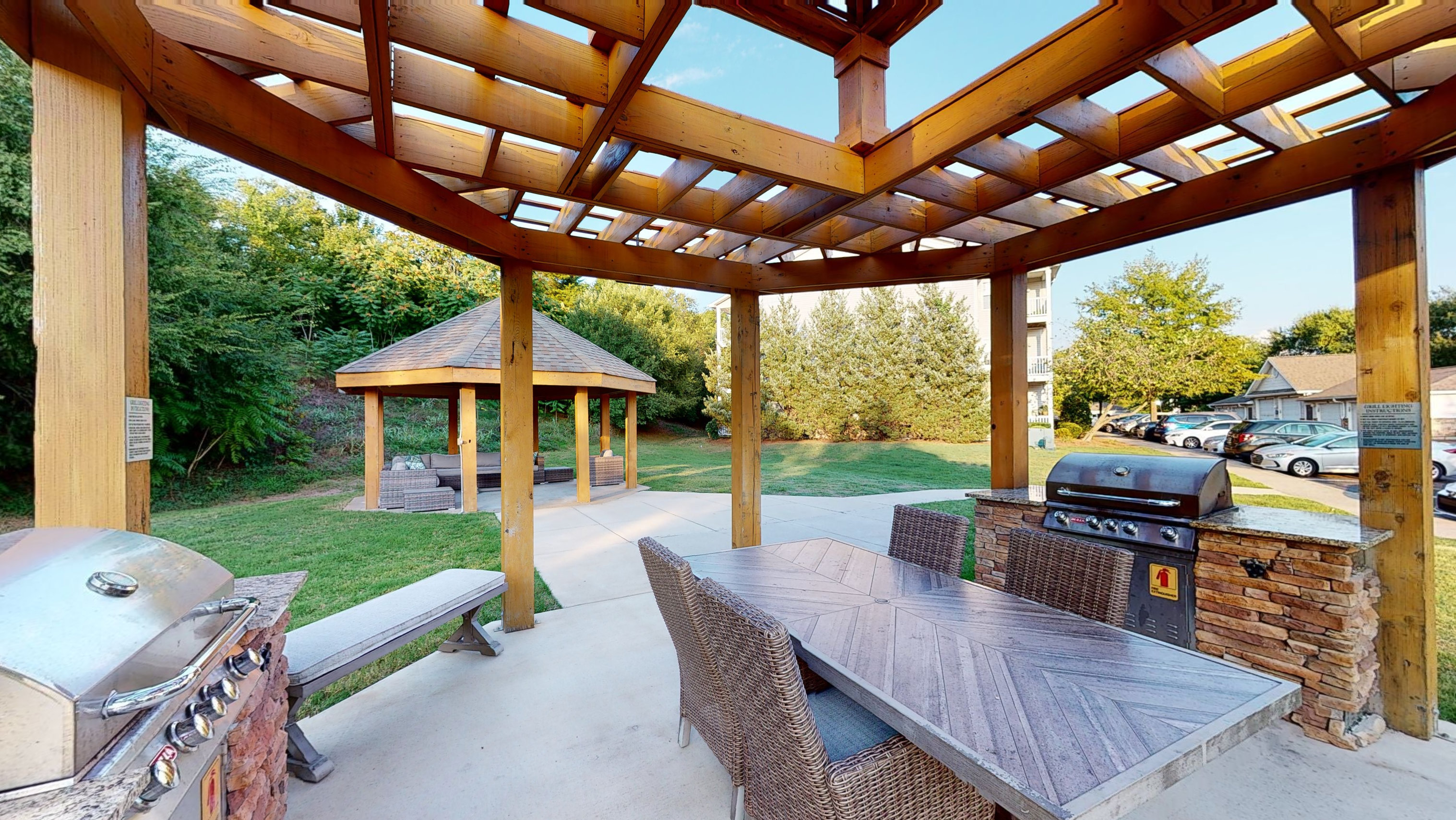 Grill and Gazebo Area