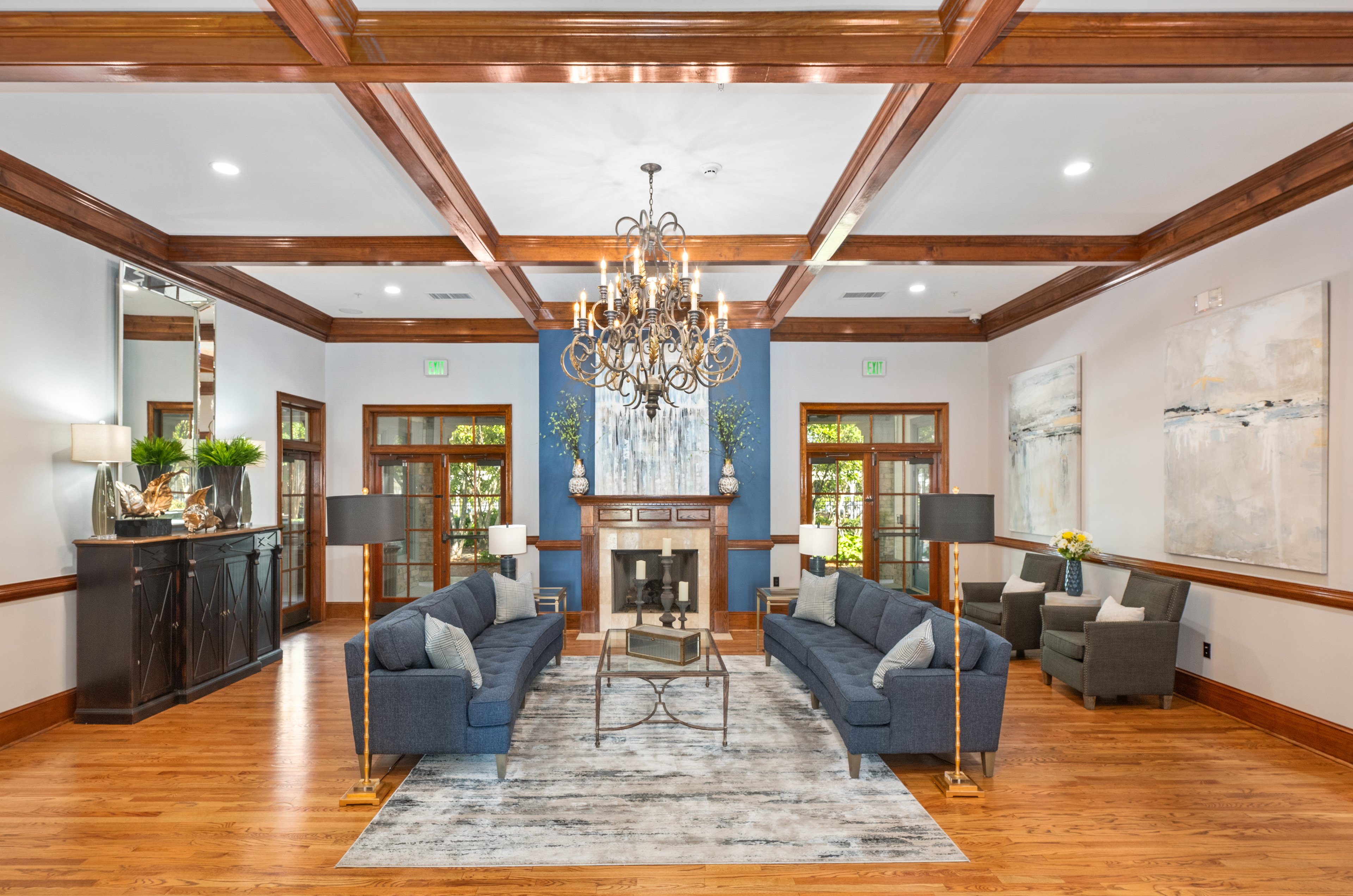 Clubhouse at MAA Sam Ridley luxury apartment homes in Smyrna, TN