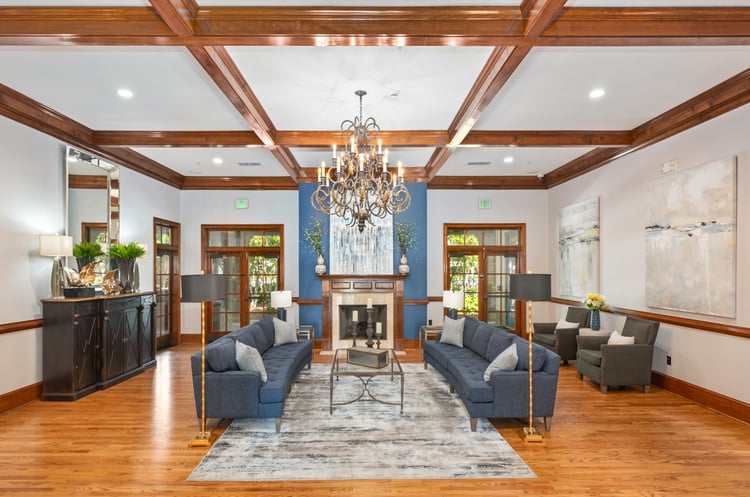 Clubhouse at MAA Sam Ridley luxury apartment homes in Smyrna, TN