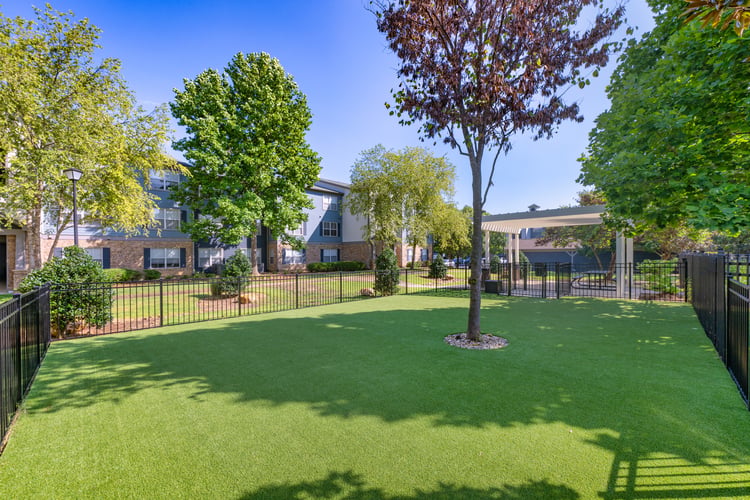 Dog park at MAA Sam Ridley luxury apartment homes in Smyrna, TN