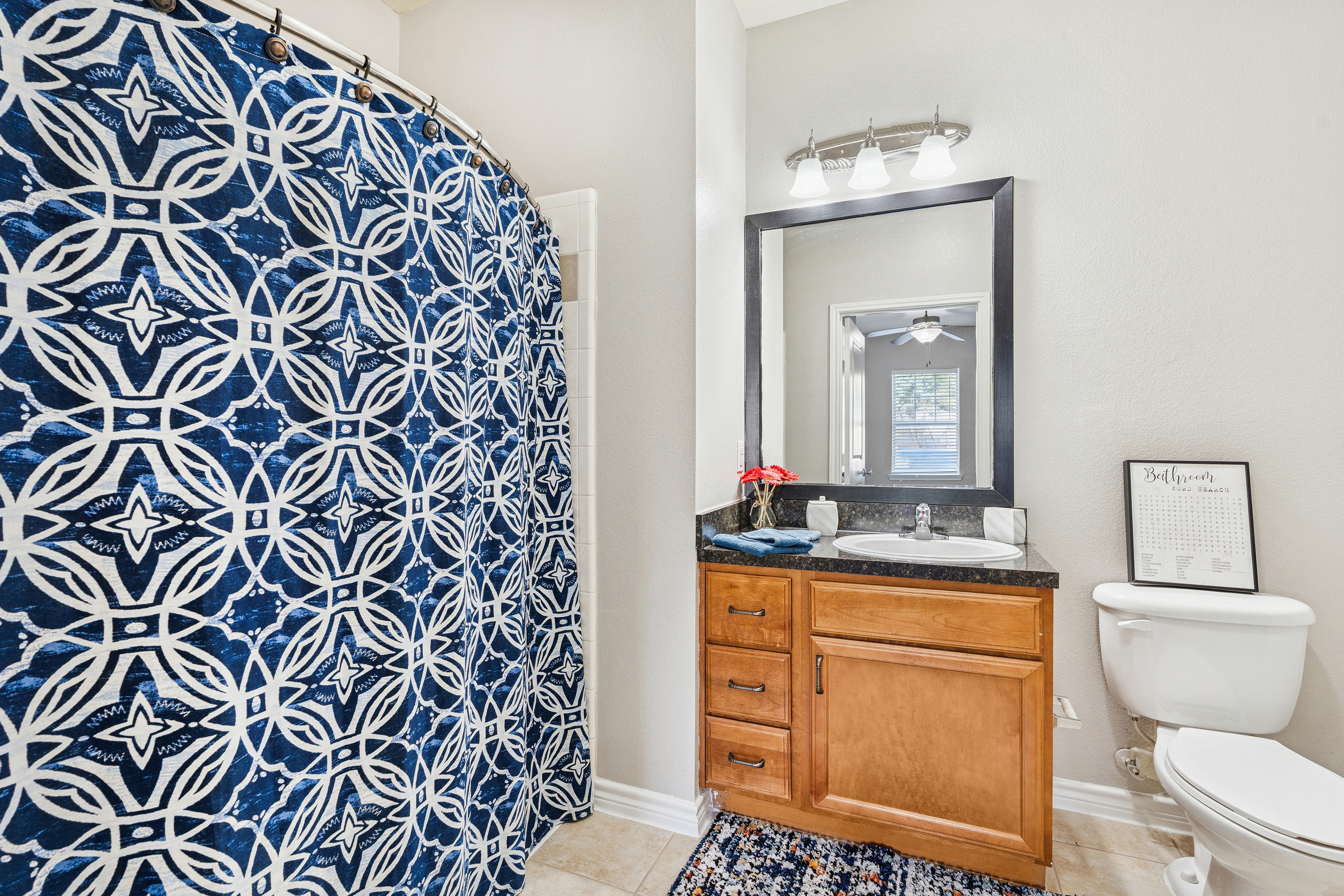 Model - Bathroom -  at MAA Ashton Oaks luxury apartment homes in Austin, TX