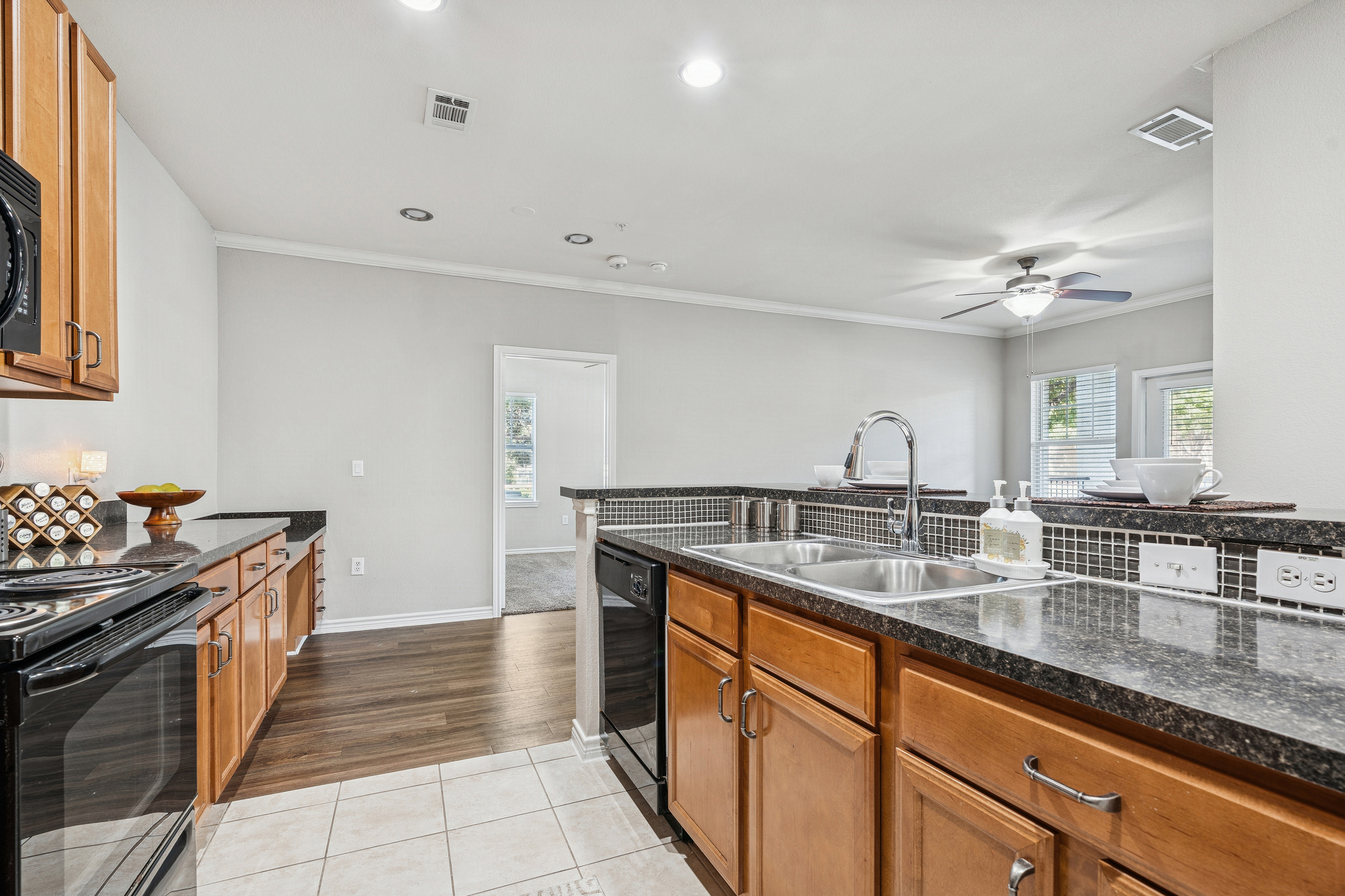 Model - Kitchen -  at MAA Ashton Oaks luxury apartment homes in Austin, TX