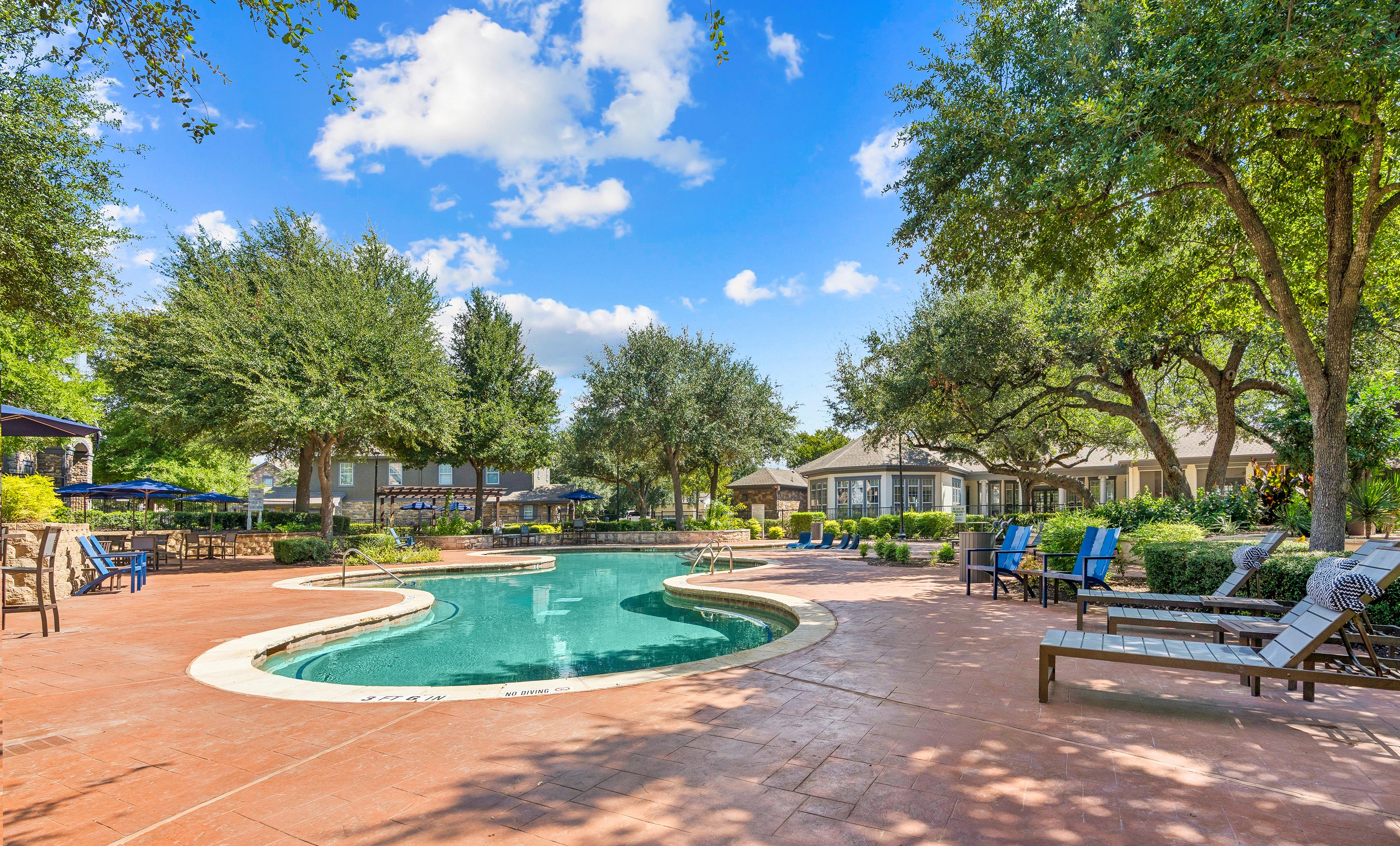Pool - at MAA Ashton Oaks luxury apartment homes in Austin, TX