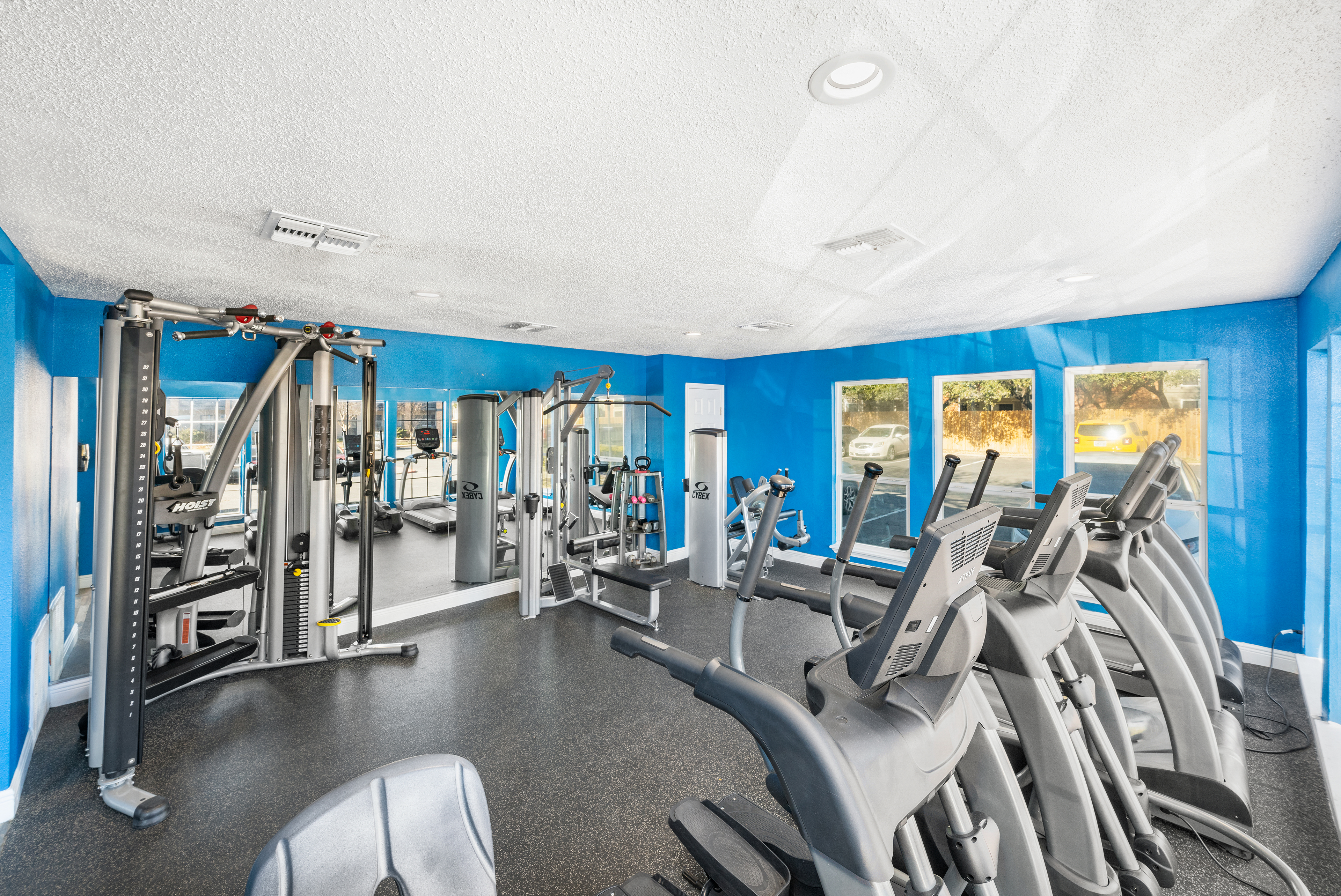 Fitness center at MAA Balcones Woods luxury apartment homes in Austin, TX