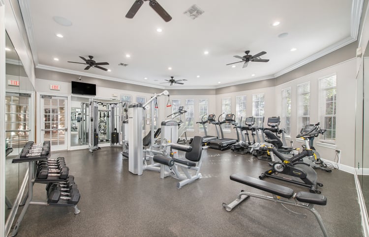 Fitness Center at MAA Canyon Creek in Austin, TX