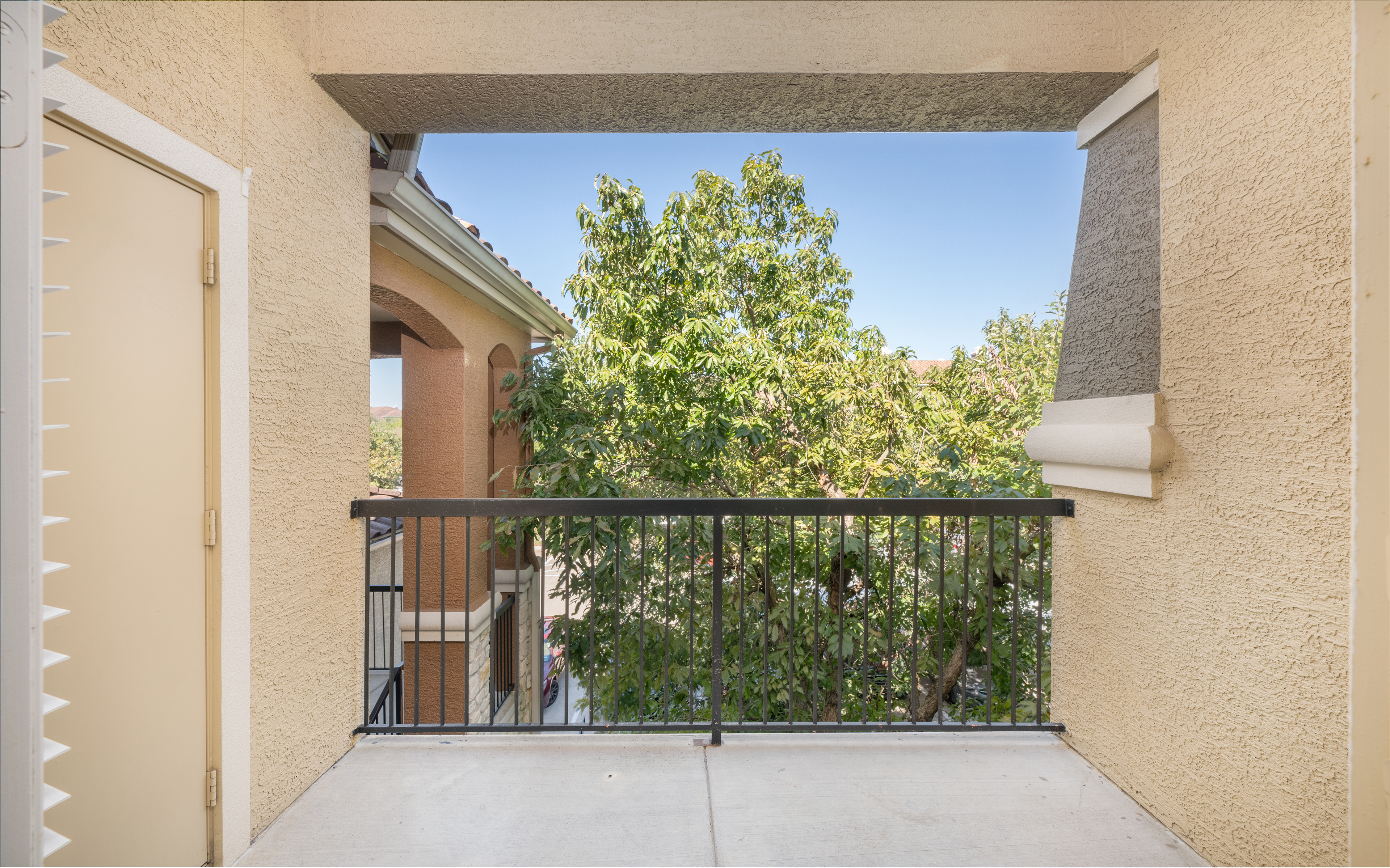 Porch at MAA Canyon Pointe luxury apartment homes in Austin, TX
