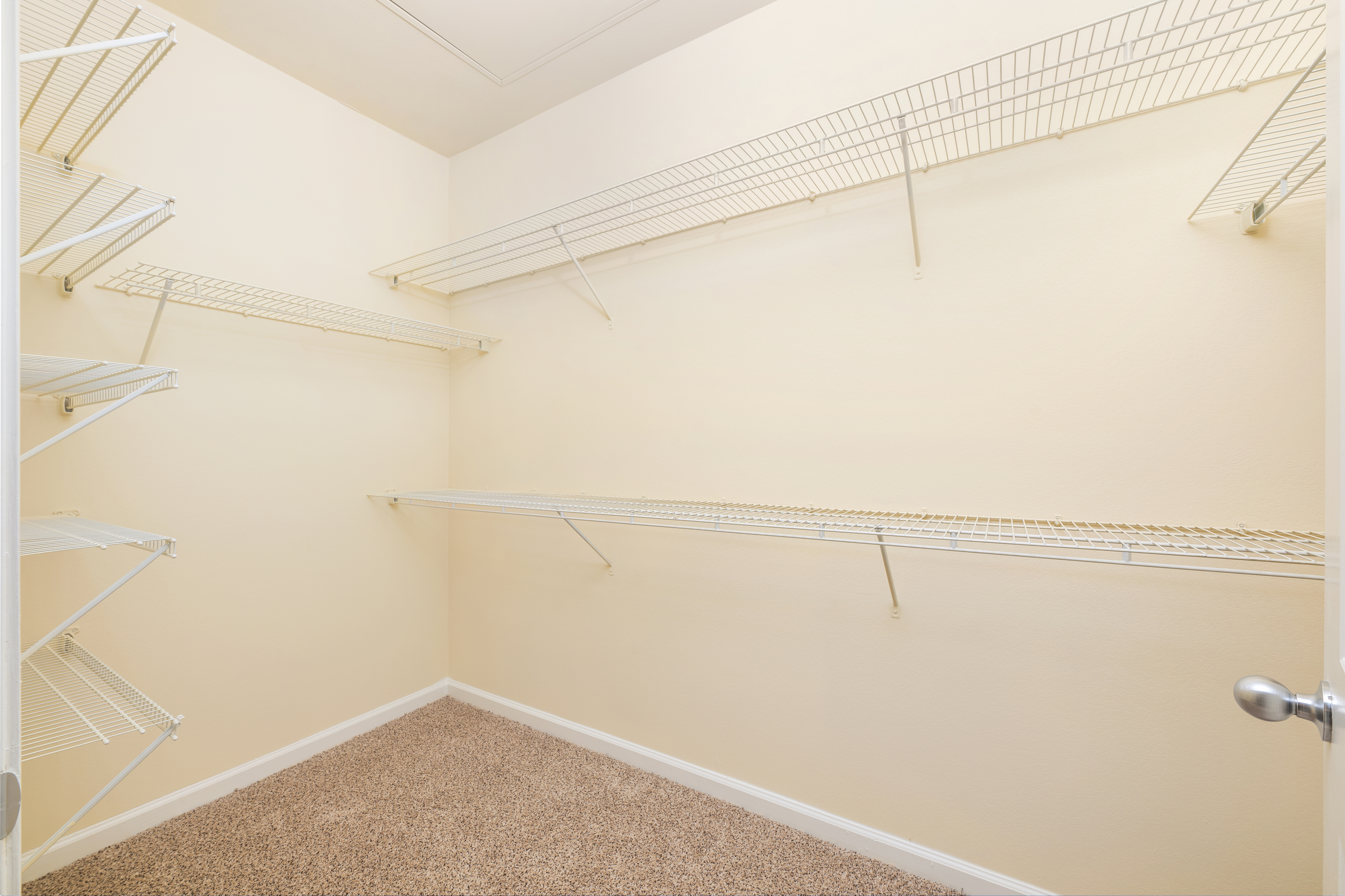 Closet at MAA Double Creek luxury apartment homes in Austin, TX