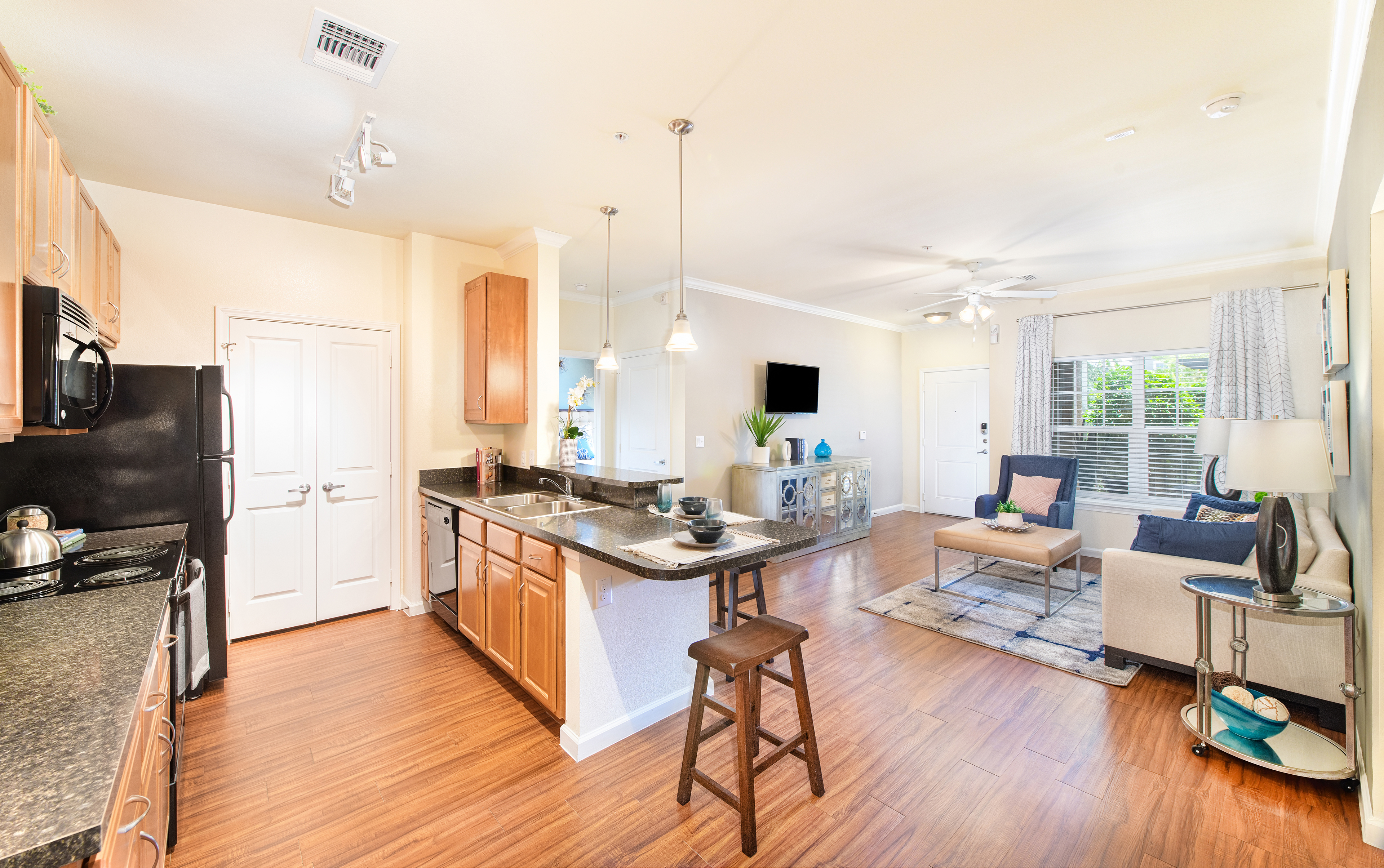 Model at MAA Double Creek luxury apartment homes in Austin, TX