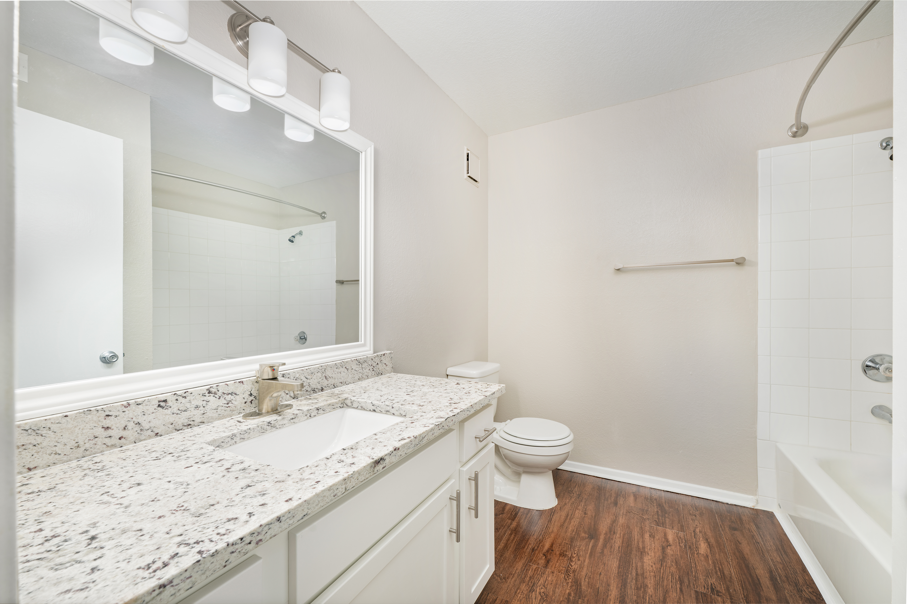 Model - Bathroom -  at MAA East Austin luxury apartment homes in Austin, TX
