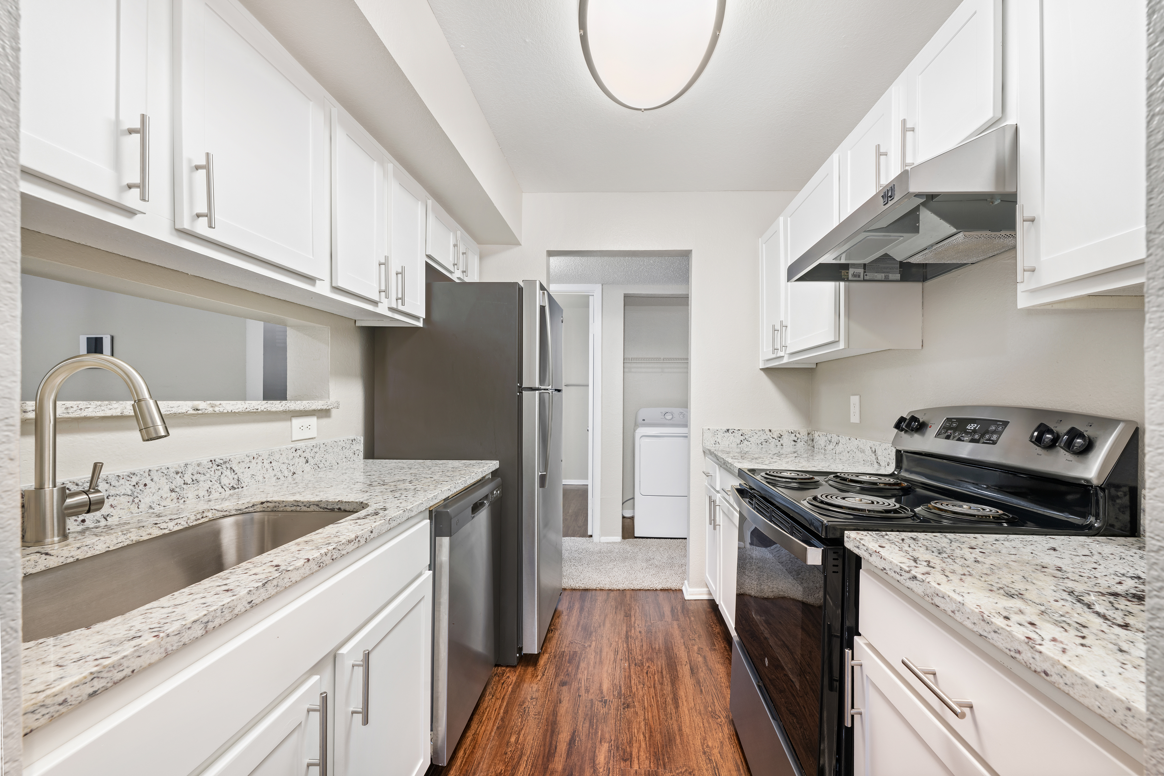 Model - Kitchen -  at MAA East Austin luxury apartment homes in Austin, TX