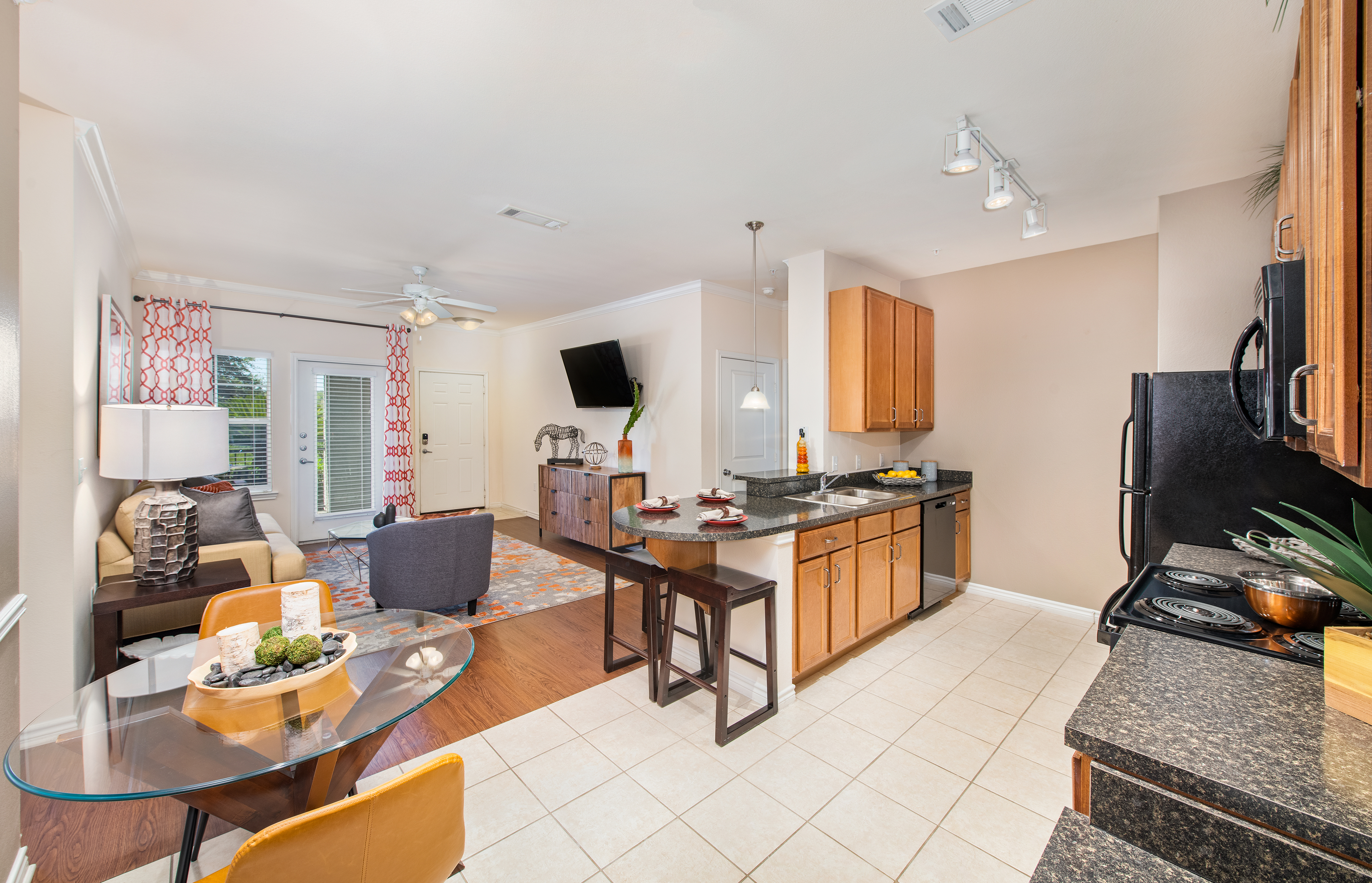 Kitchen at MAA Onion Creek luxury apartment homes in Austin, TX