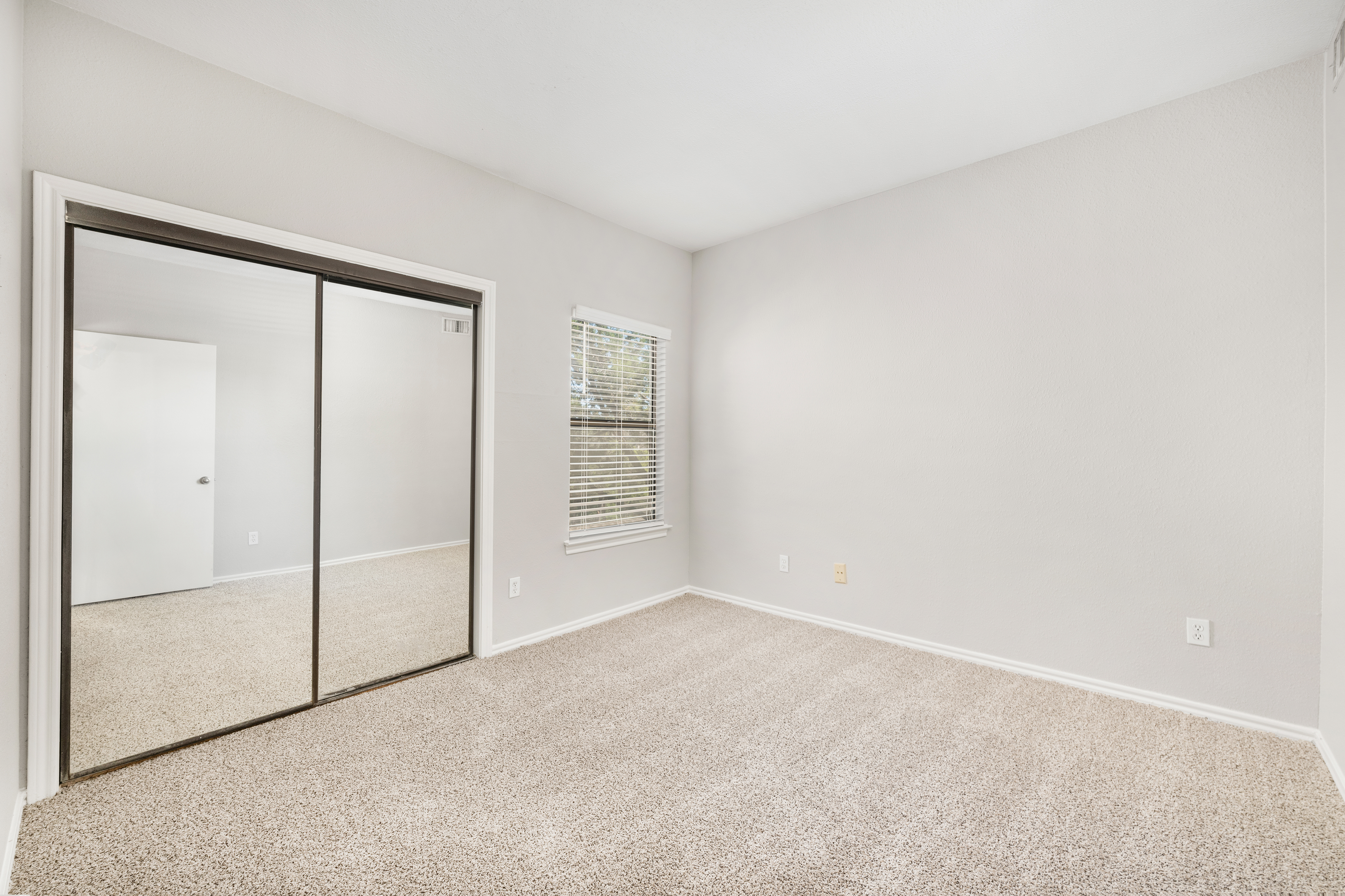 Bedroom at MAA Park Mesa luxury apartment homes in Austin, TX