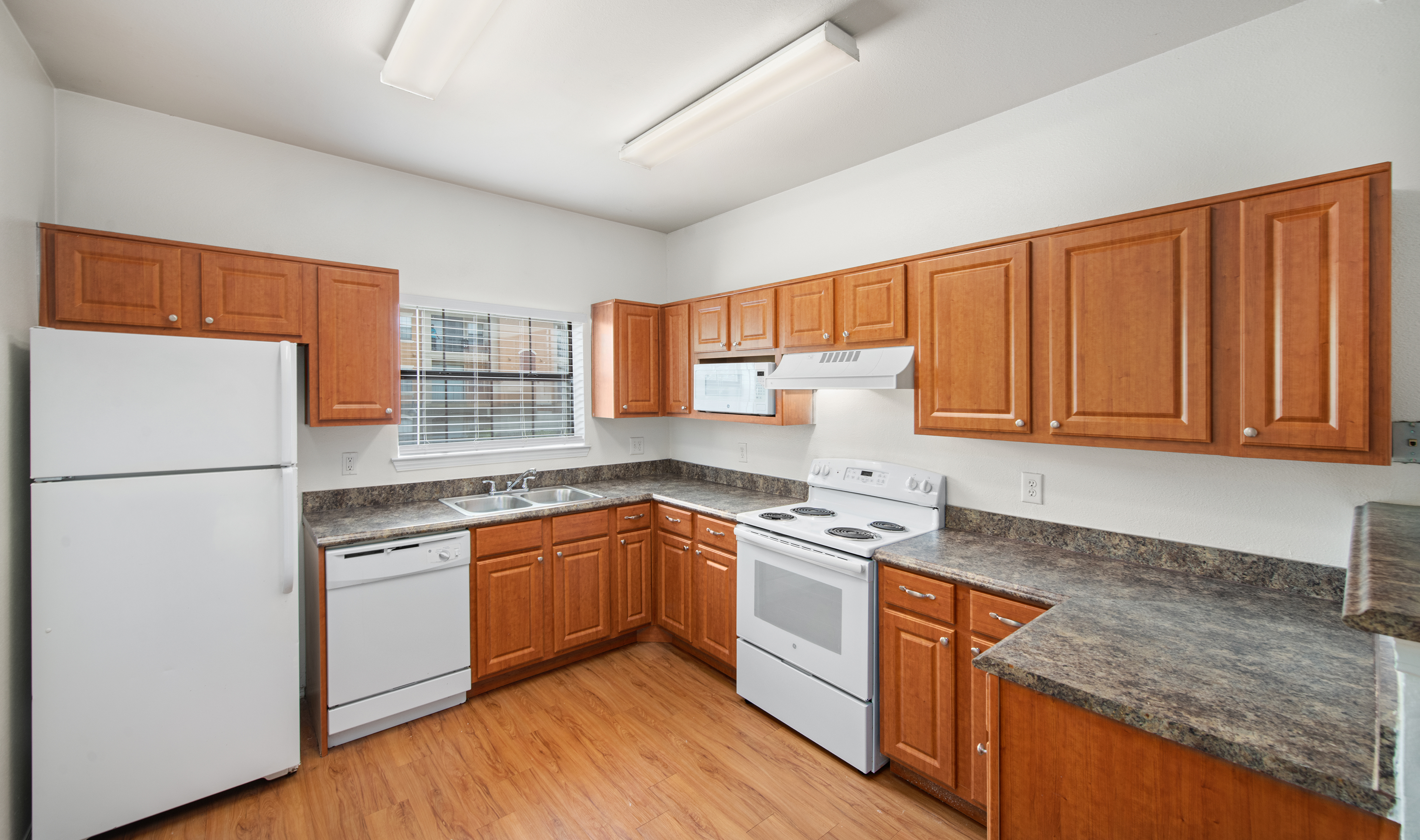 Kitchen at MAA Quarry Oaks luxury apartment homes in Austin, TX