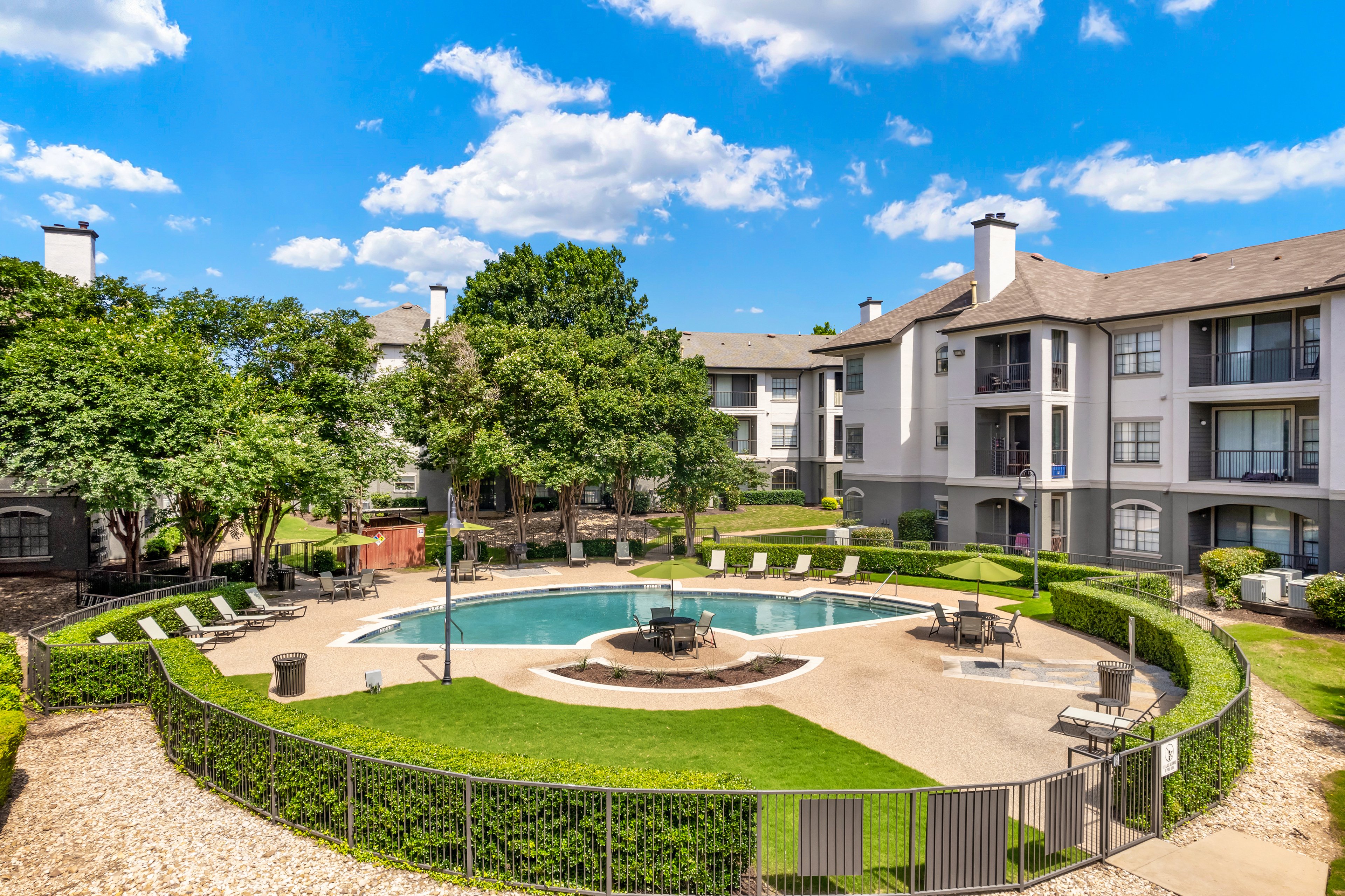 Pool at MAA Quarry Oaks luxury apartment homes in Austin, TX