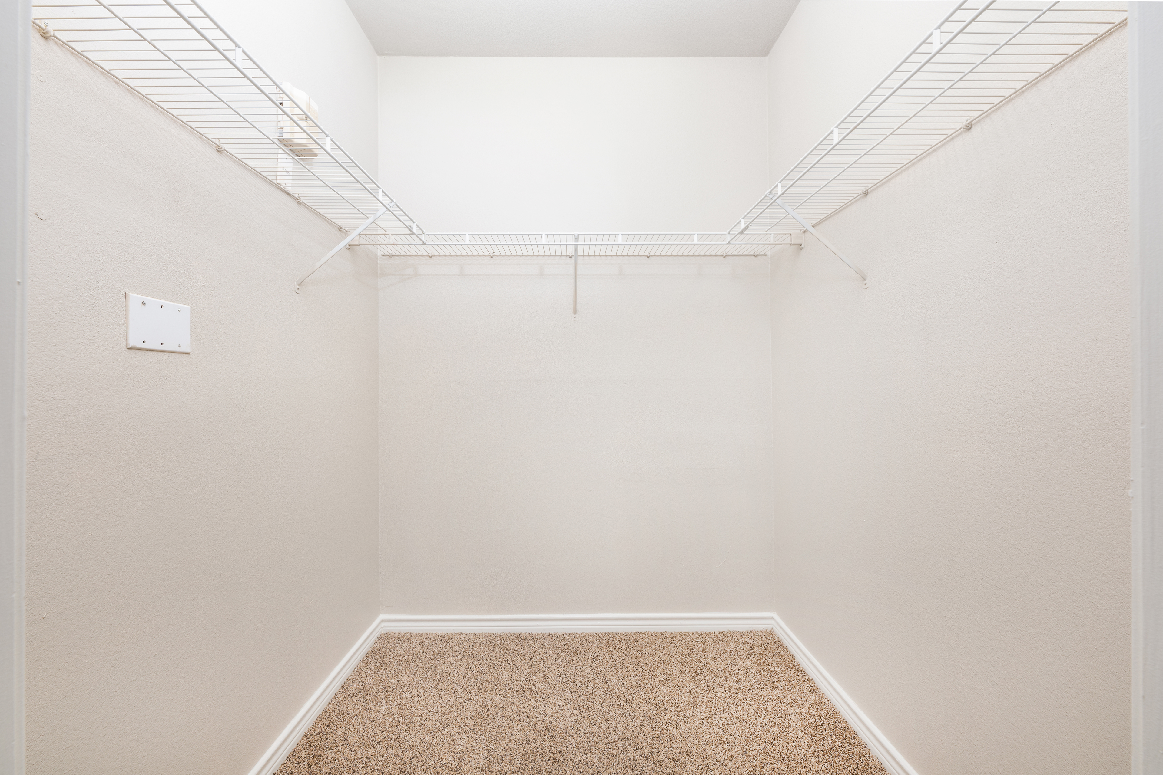 Closet at MAA Sierra Vista luxury apartment homes in Round Rock, TX