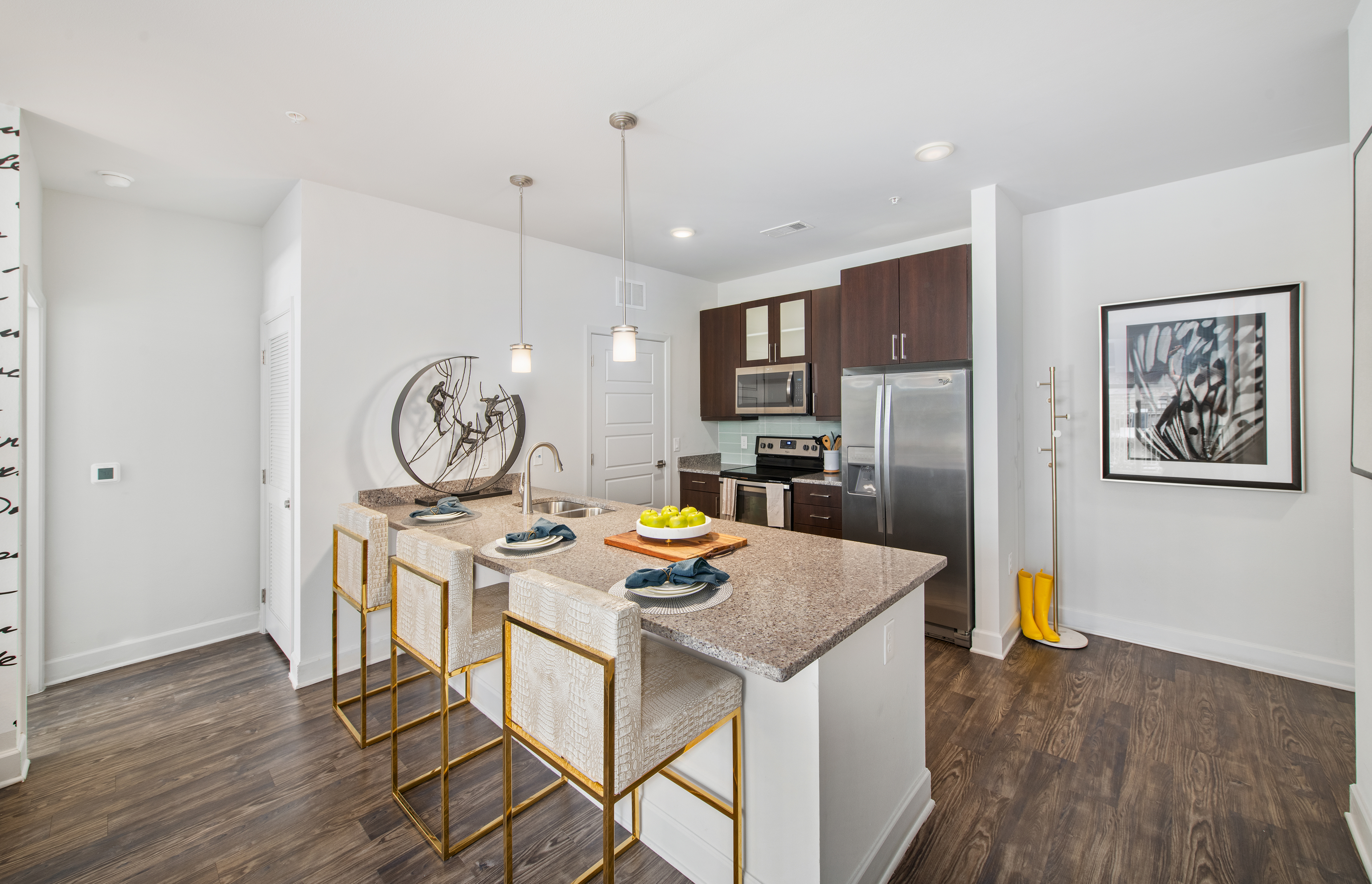 Kitchen at MAA South Lamar luxury apartment homes in Austin, TX