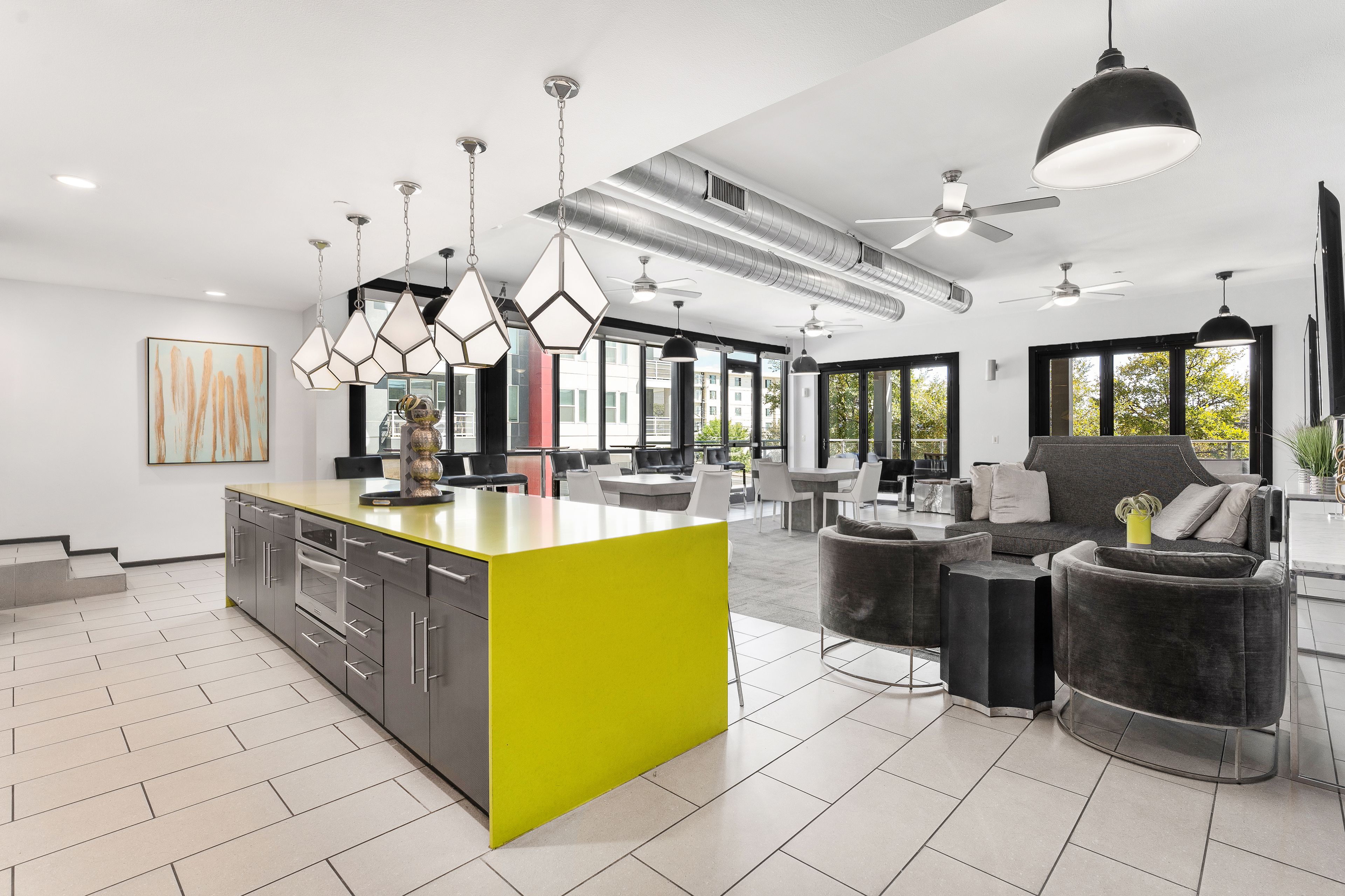 Clubhouse at MAA South Lamar luxury apartment homes in Austin, TX