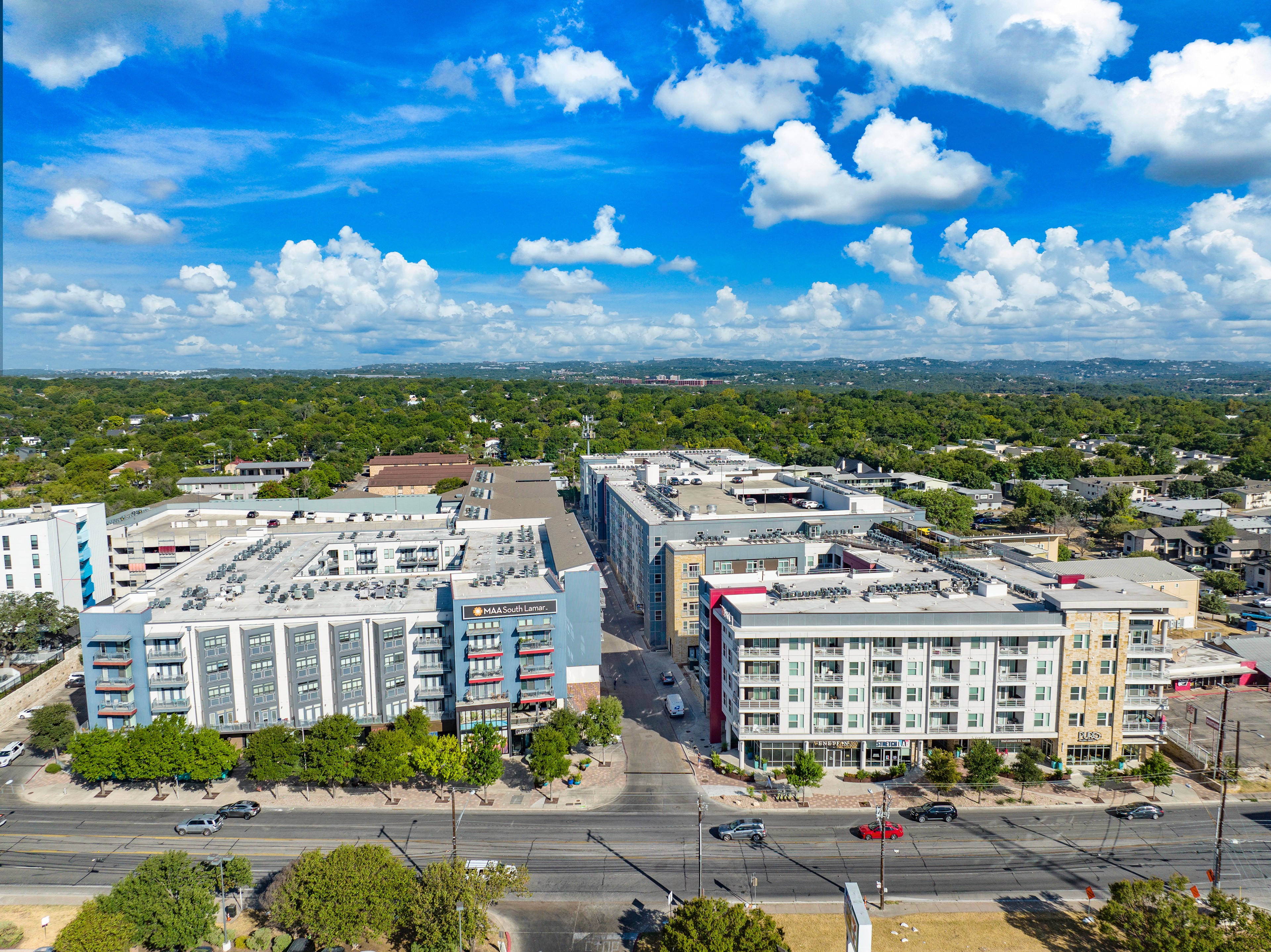 Exterior property at MAA South Lamar in Austin, TX